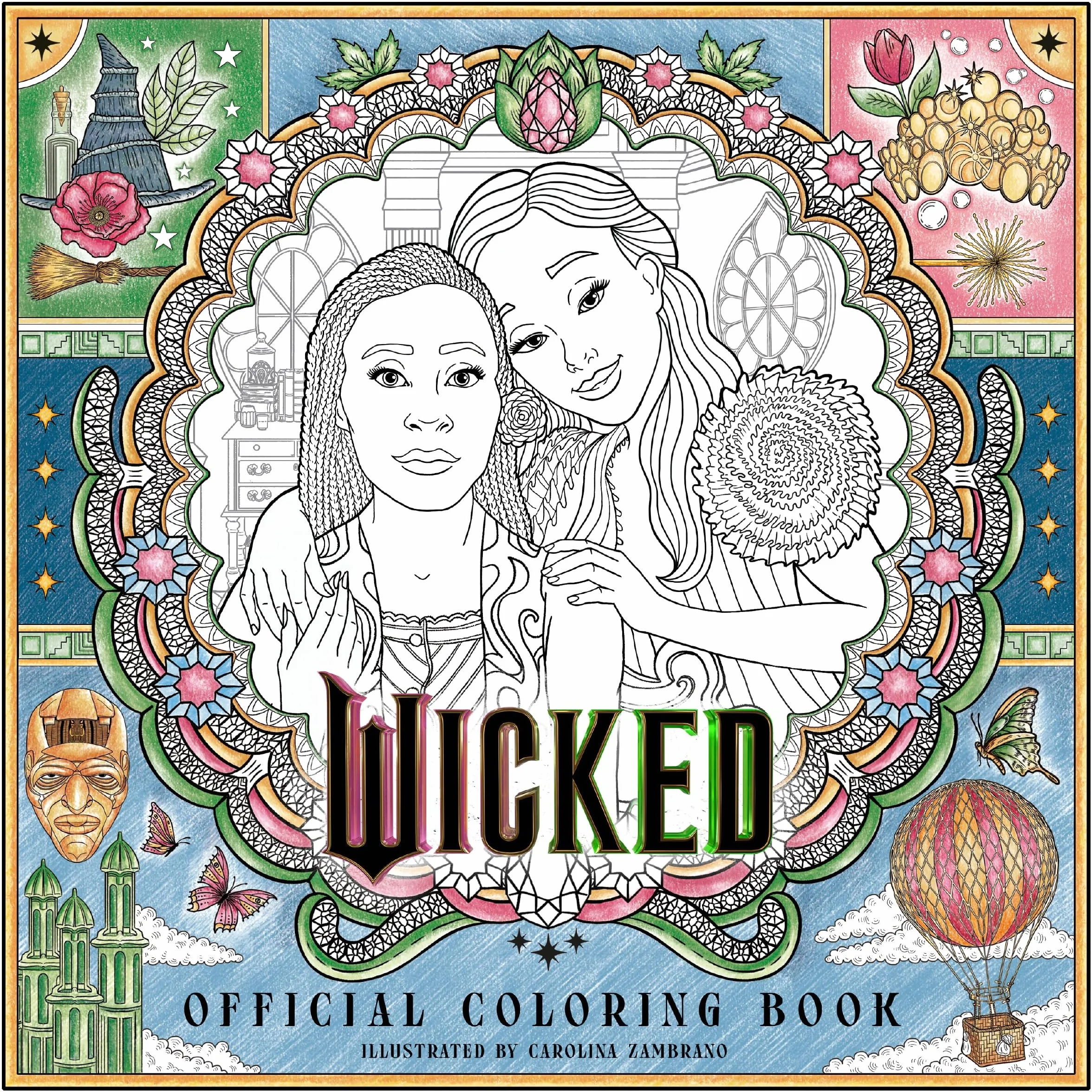 Wicked Official Coloring Book