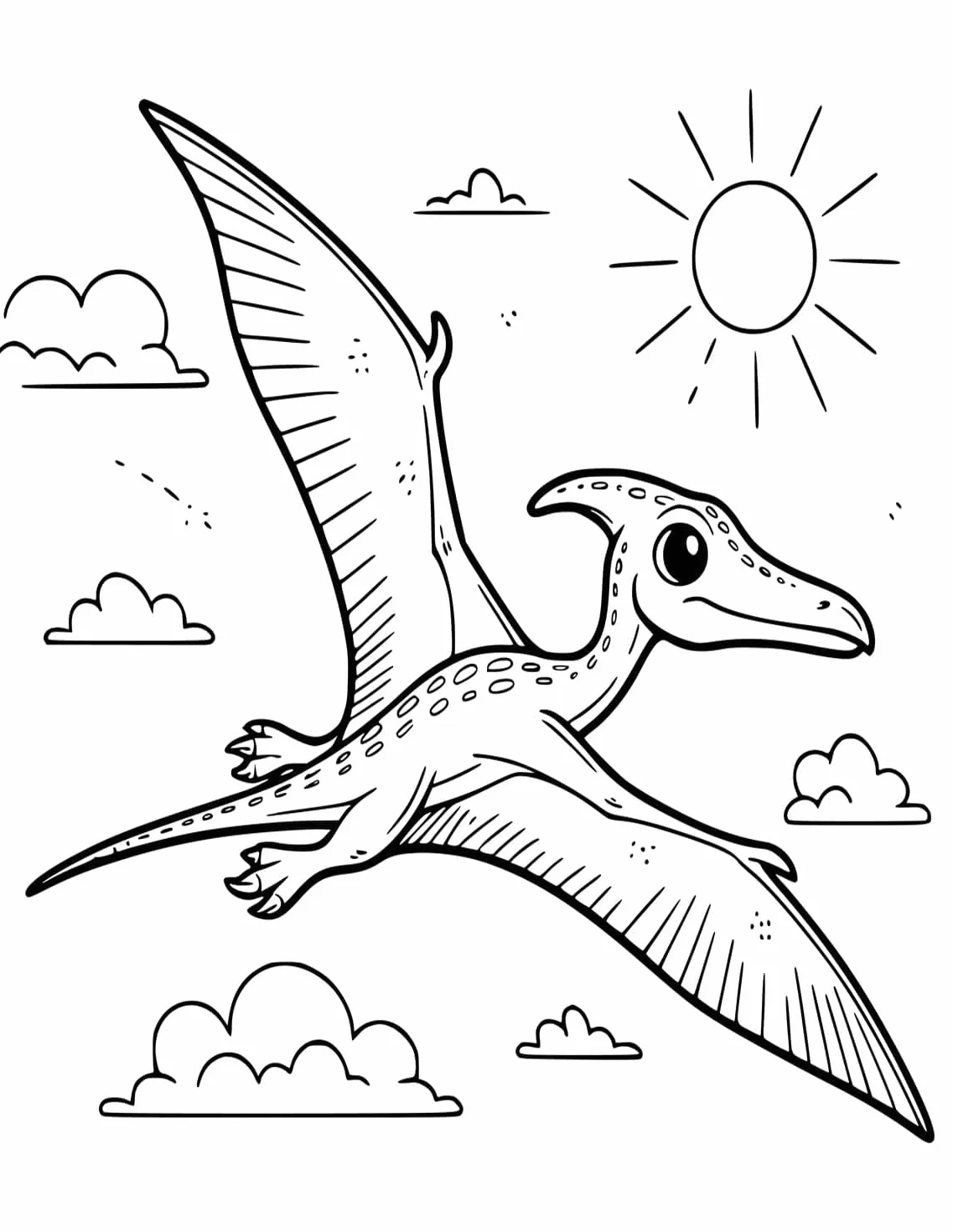 Dinosaur Coloring Book for Kids Ages 4-8: Prehistoric Dino Colouring for Boys & Girls