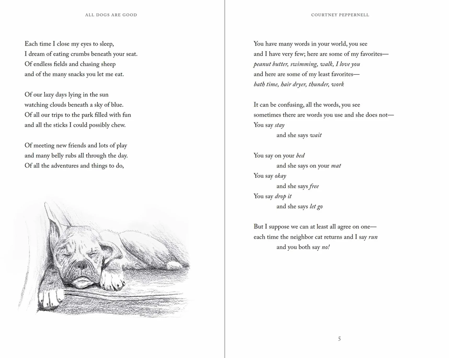 All Dogs Are Good: Poems & Memories
