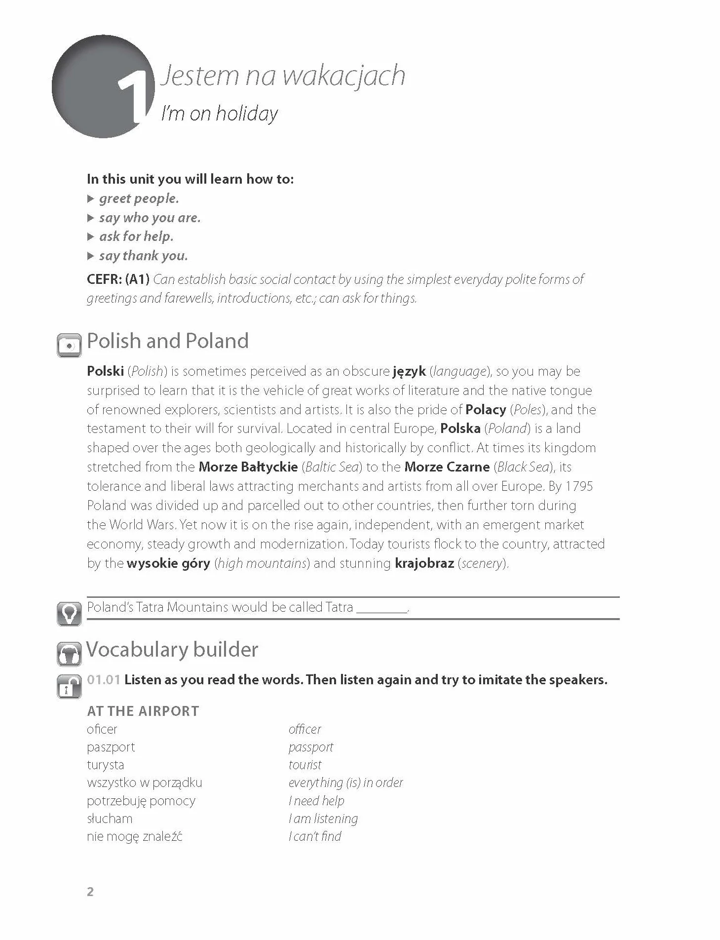 Complete Polish Beginner to Intermediate Course: Learn to Read, Write, Speak and Understand a New Language