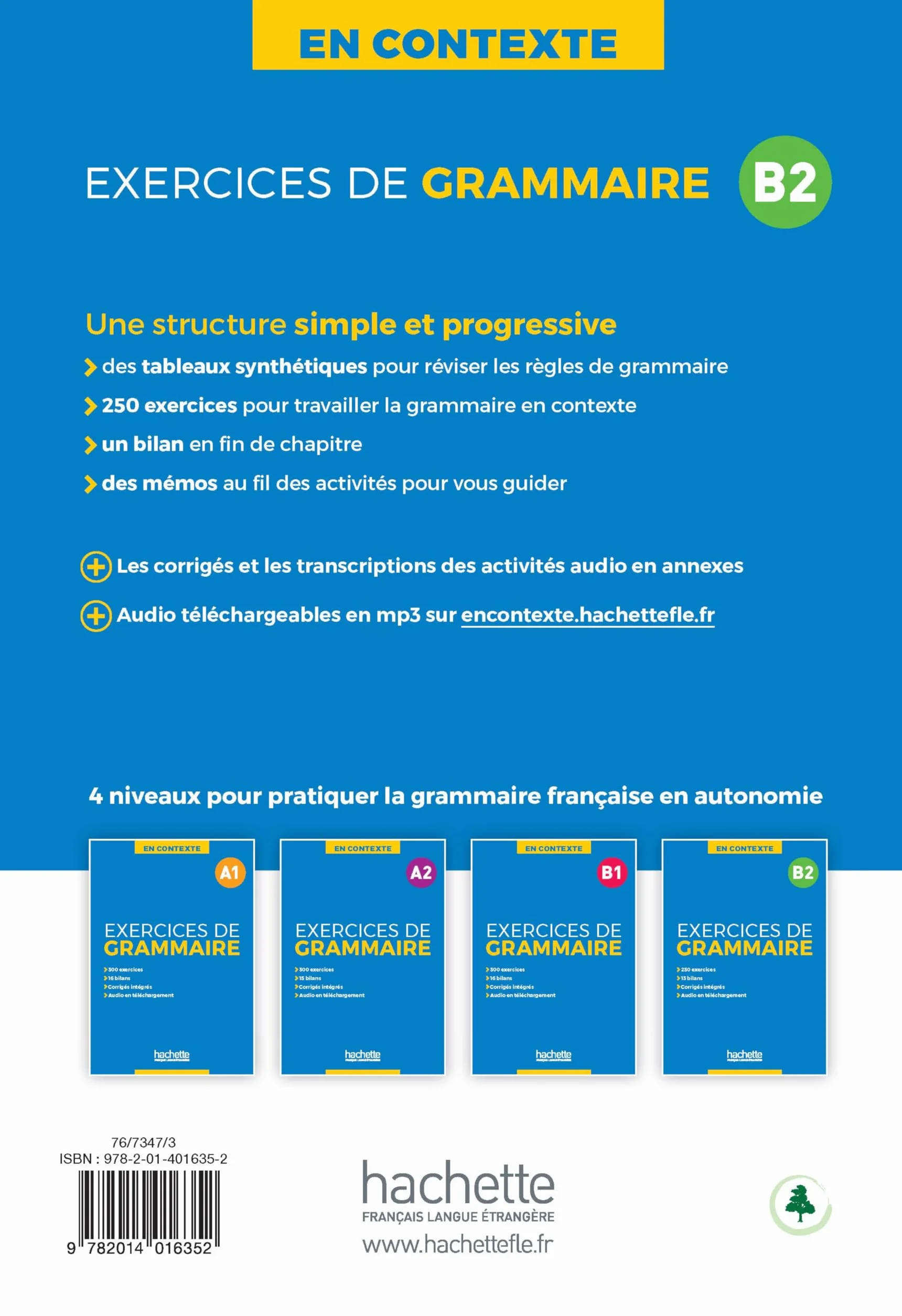 En Contexte - Exercices de grammaire B2: Vol. 2