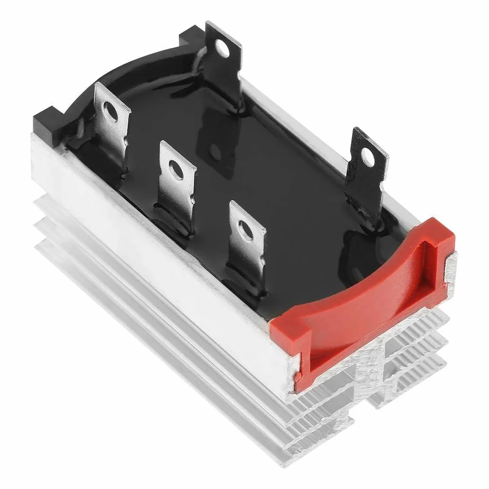 Yinhing Most prostownika 2pcs Most prostownika 3 etapy diody 50 Amp 1200 V Aluminium