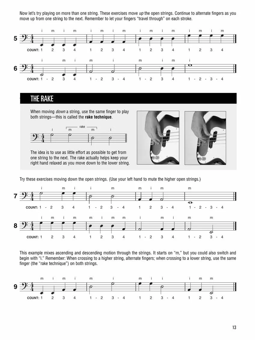 Hal leonard electric bass method - complete ed. - contains books 1,2, and 3 -