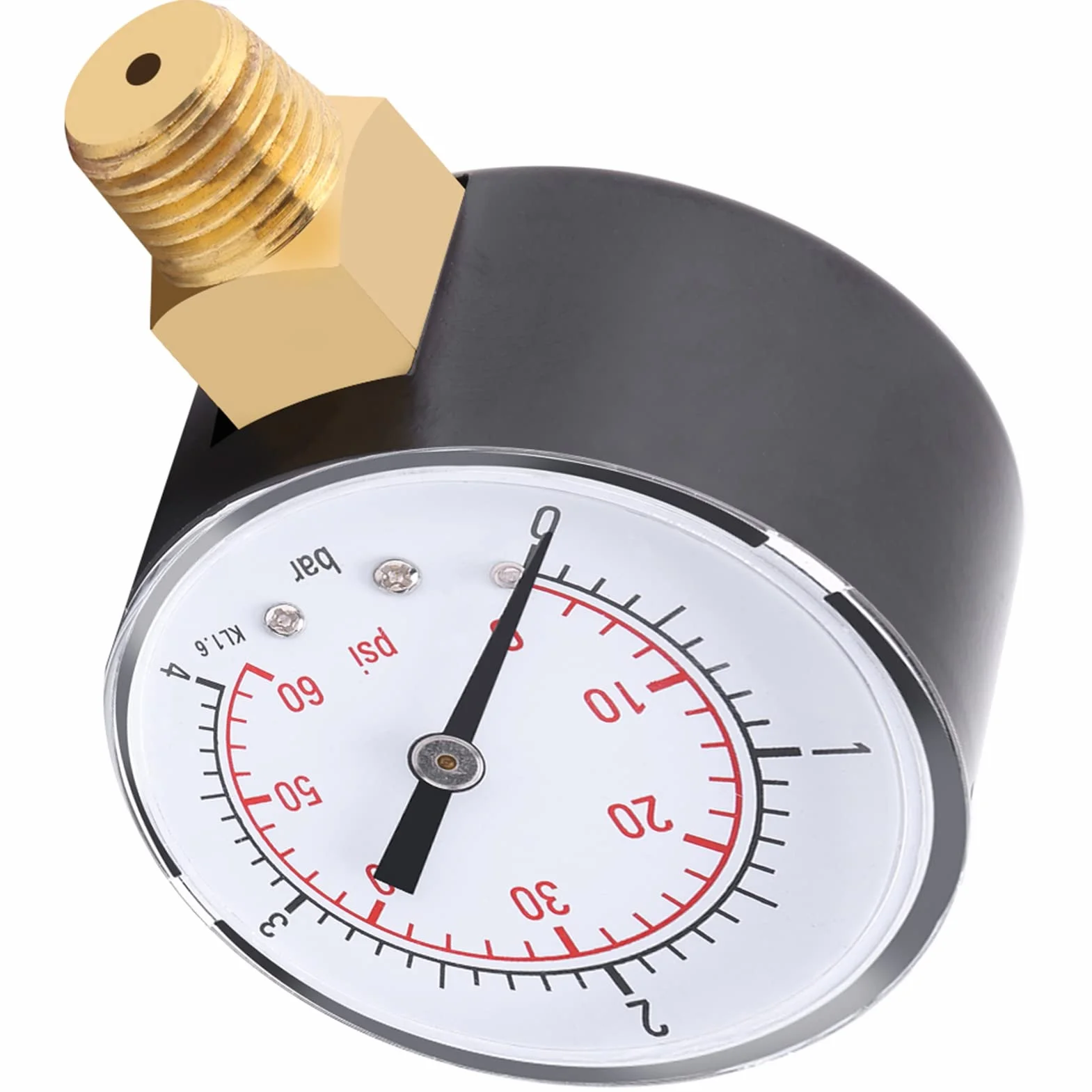 Manometr 0-4bar 0-60psi NPT do Oleju Opałowego Wody