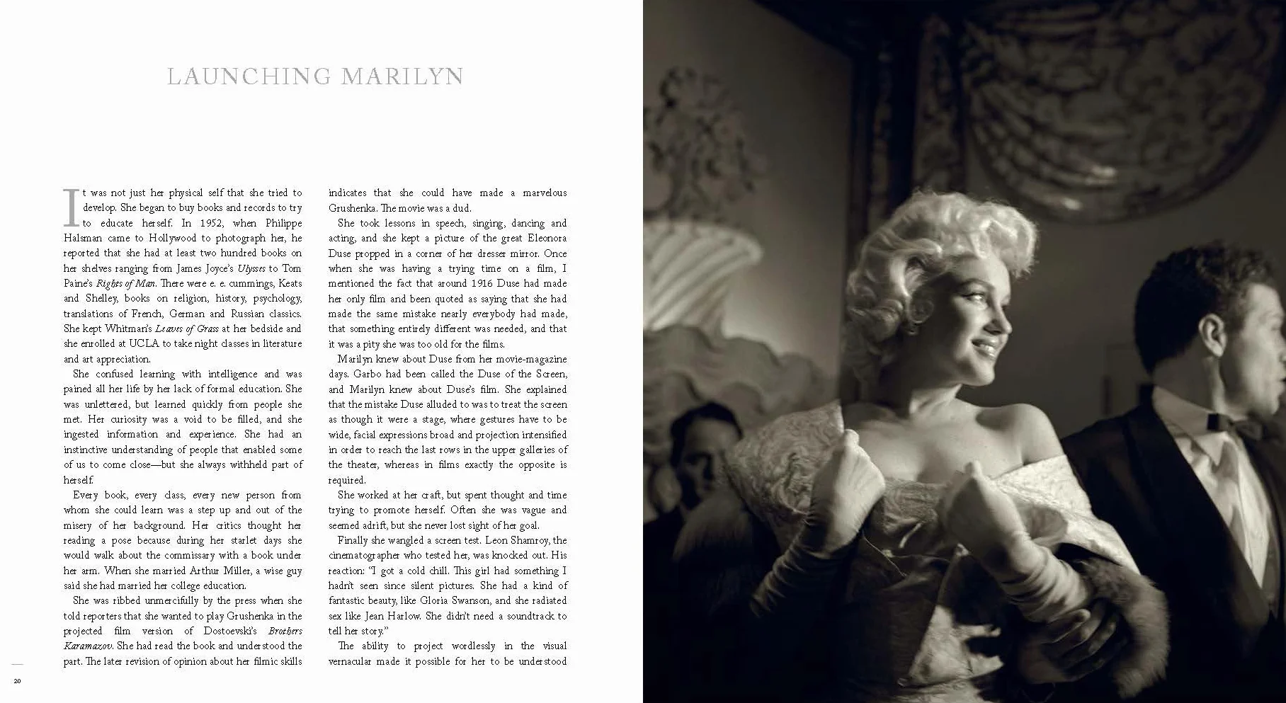 Marilyn Monroe by Eve Arnold