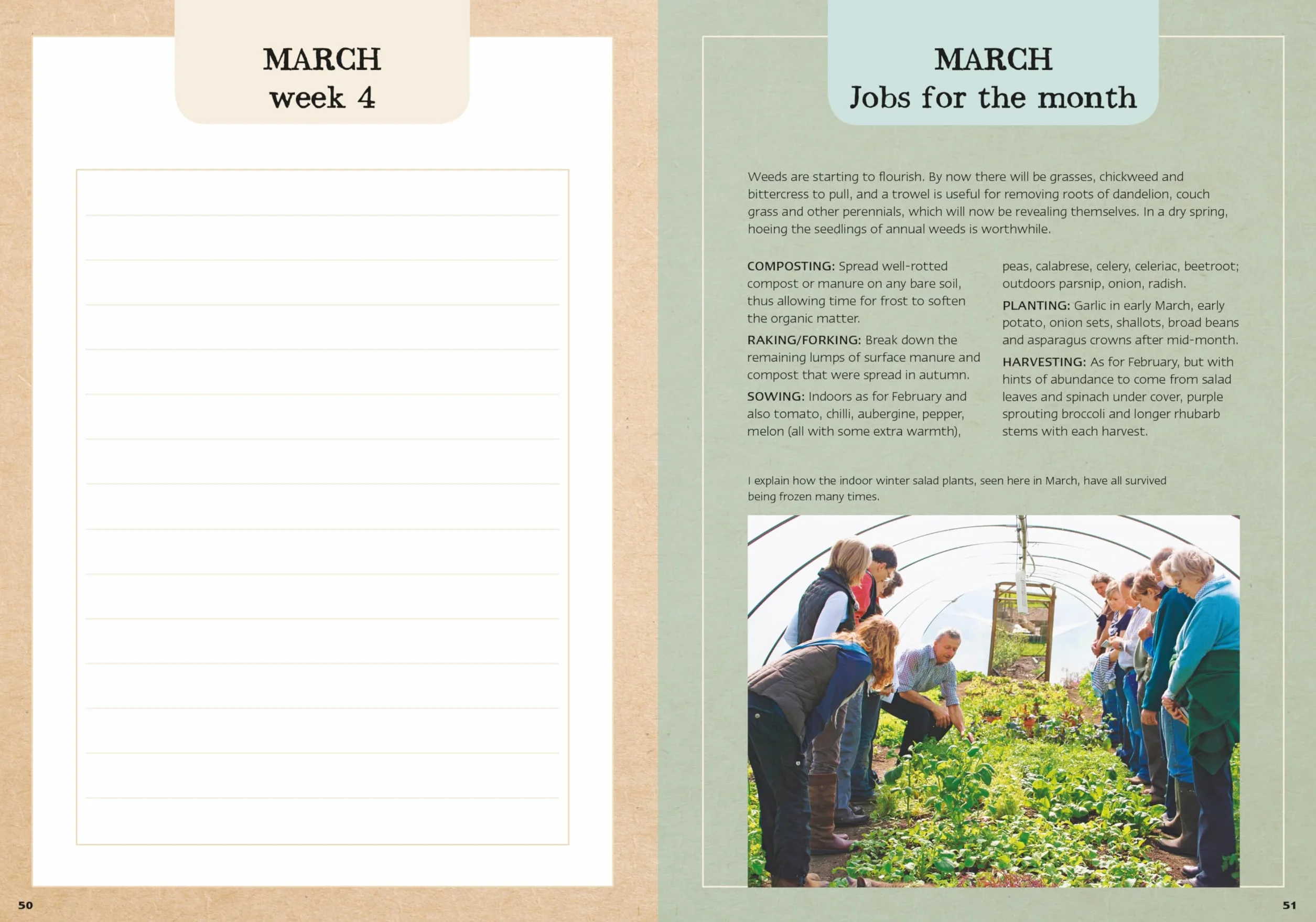 Charles Dowding's Veg Journal: Expert No-Dig Advice Month by Month