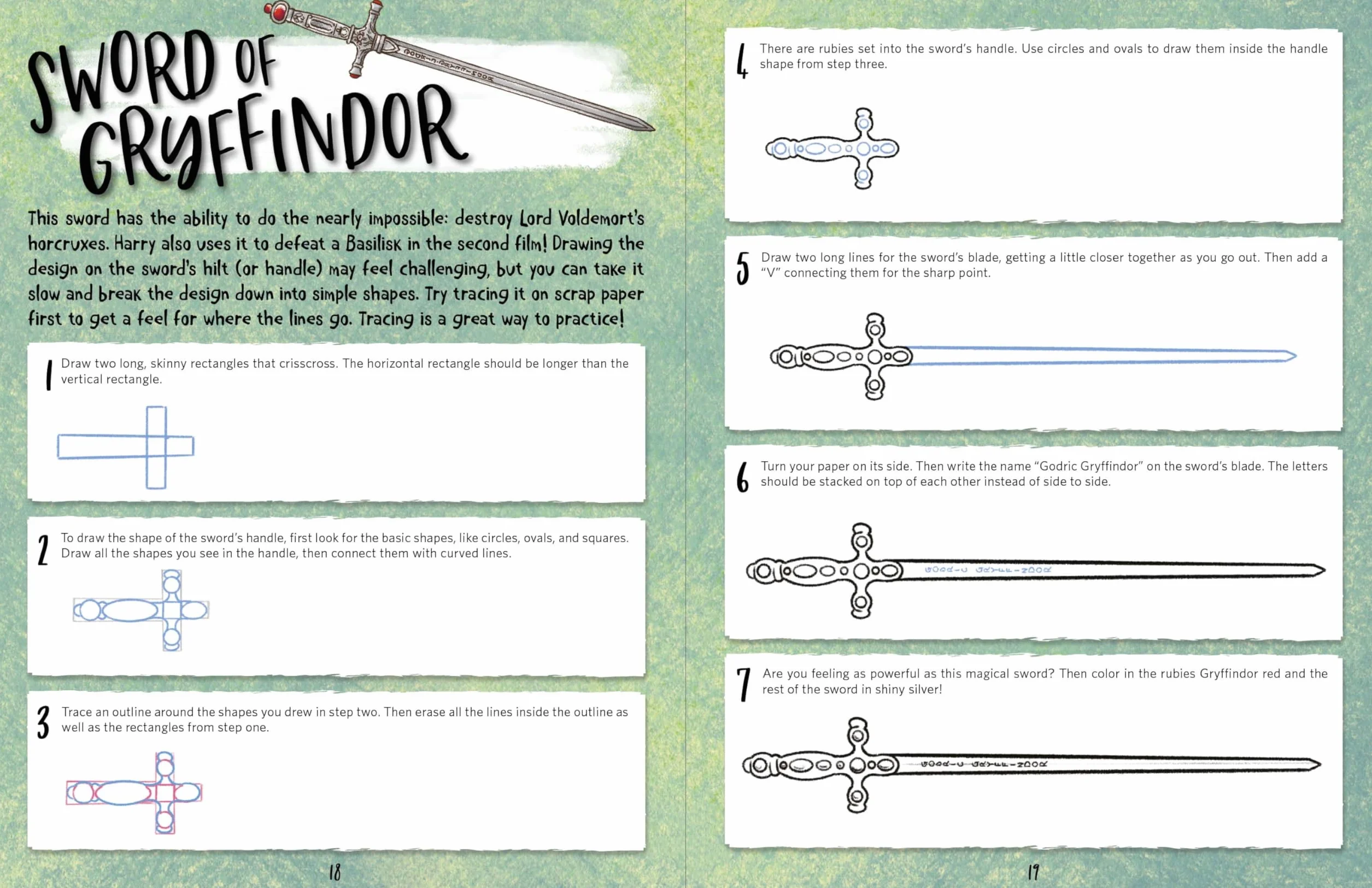 The Official Harry Potter How to Draw
