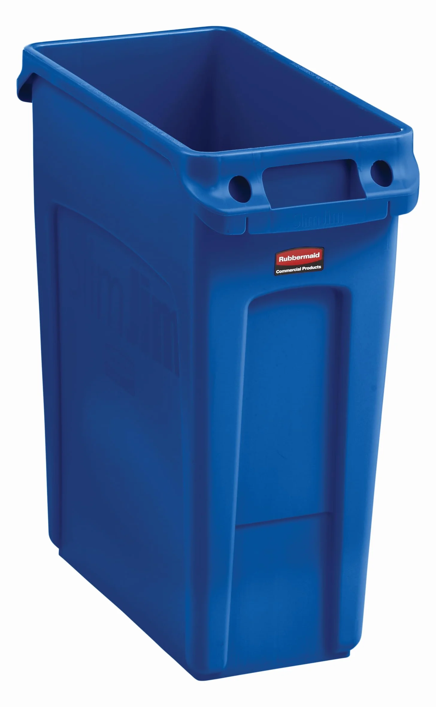 Rubbermaid 1971257 plastikowy wentylowany pojemnik na śmieci 60 L niebieski
