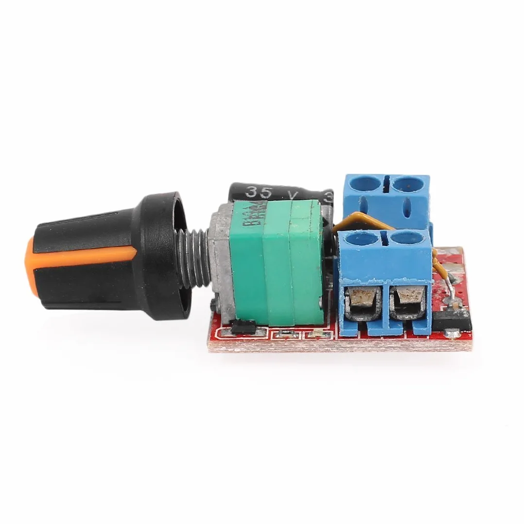 Regulator prędkości silnika DC 3V-35V 5A Sterownik PWM Stepless DC 3V 6V 12V 24V 35V Zmienny regulator napięcia Regulator