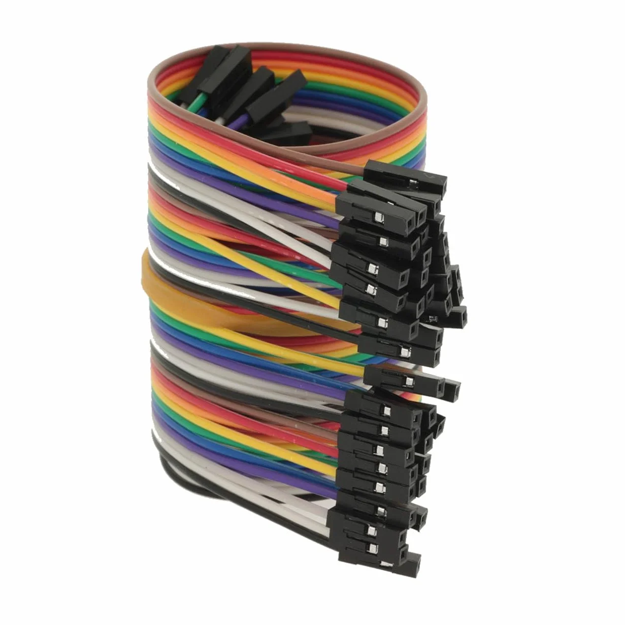Kabel Dupont żeński 30 cm zworka płytka bazowa