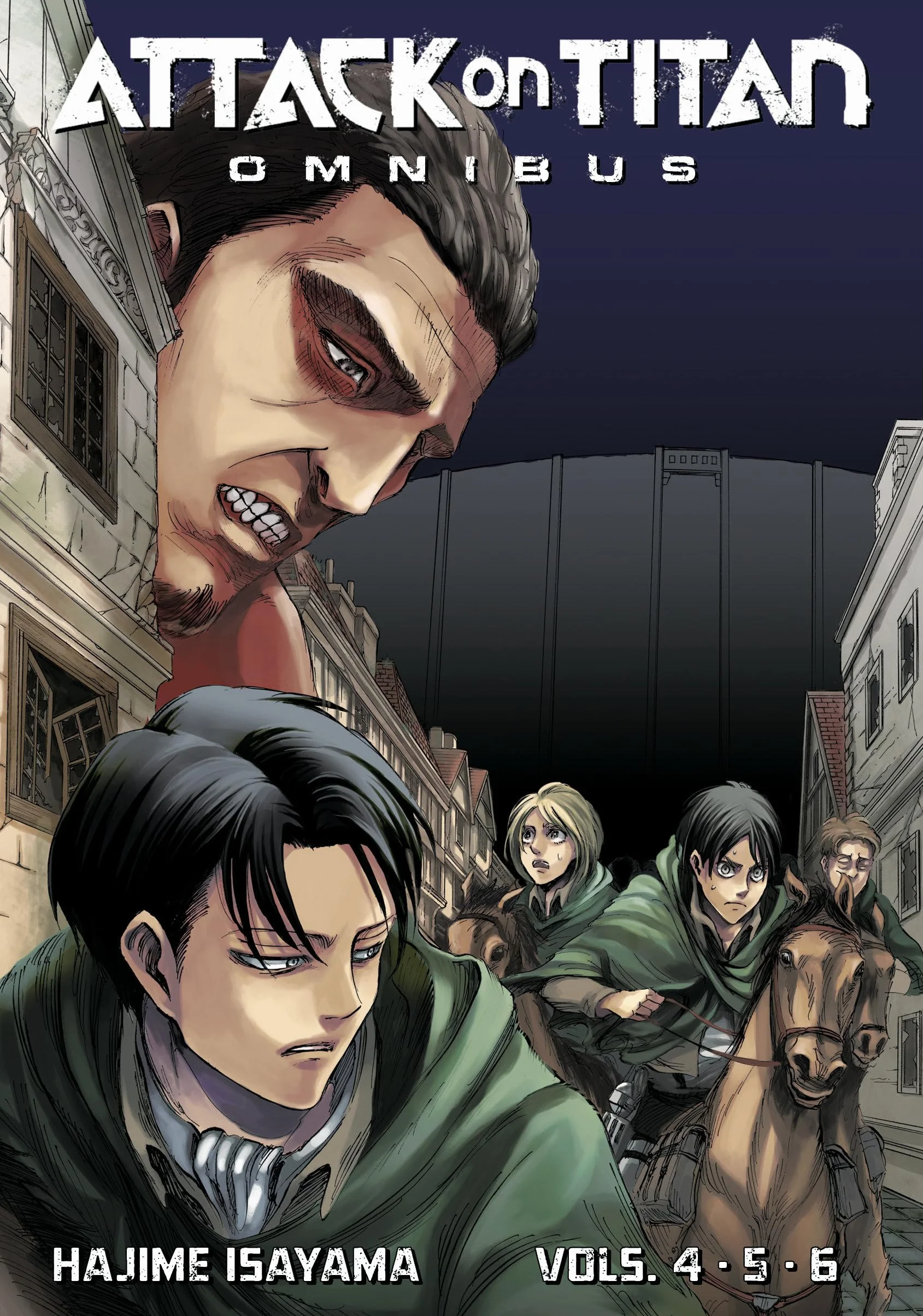 Attack on Titan Omnibus 2 (Vol. 4-6)