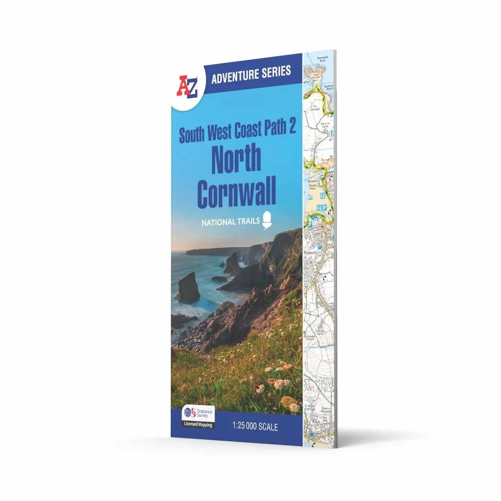 South West Coast Path 2 – North Cornwall: with Ordnance Survey mapping