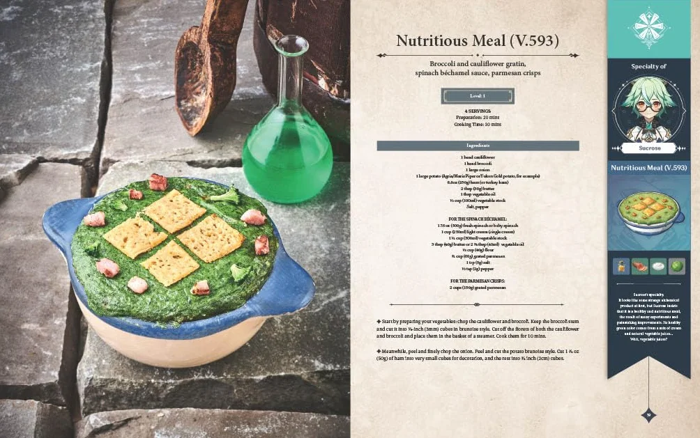 Genshin Impact Official Cookbook: Culinary Journeys Across Teyvat