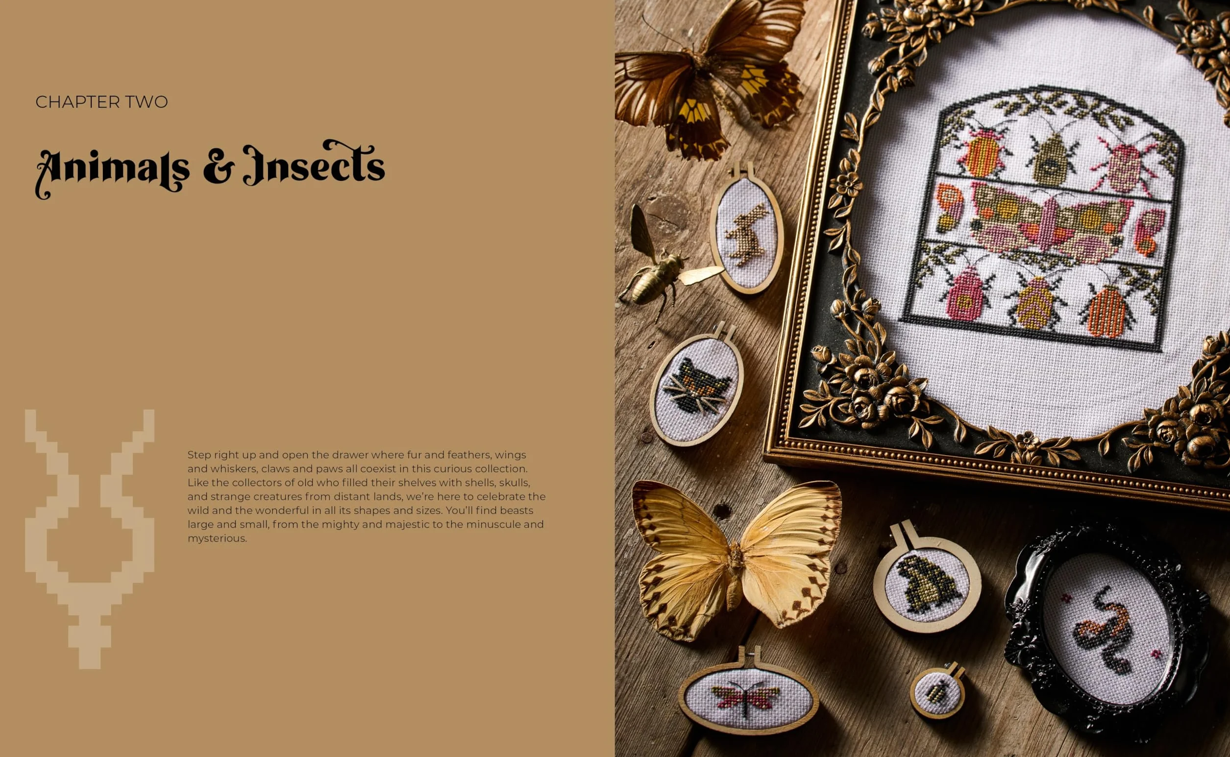 Cross Stitch Cabinet of Curiosities: 500 Magical Motifs and Peculiar Patterns