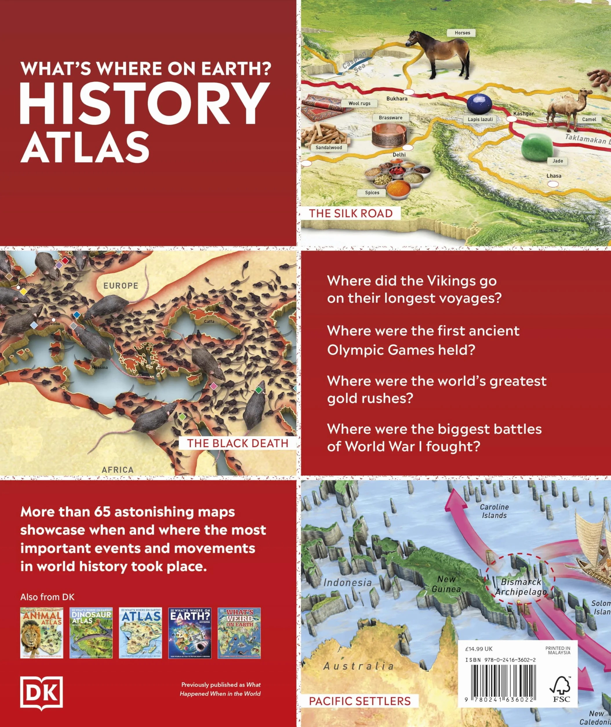 What's Where on Earth? History Atlas: History as You've Never Seen it Before