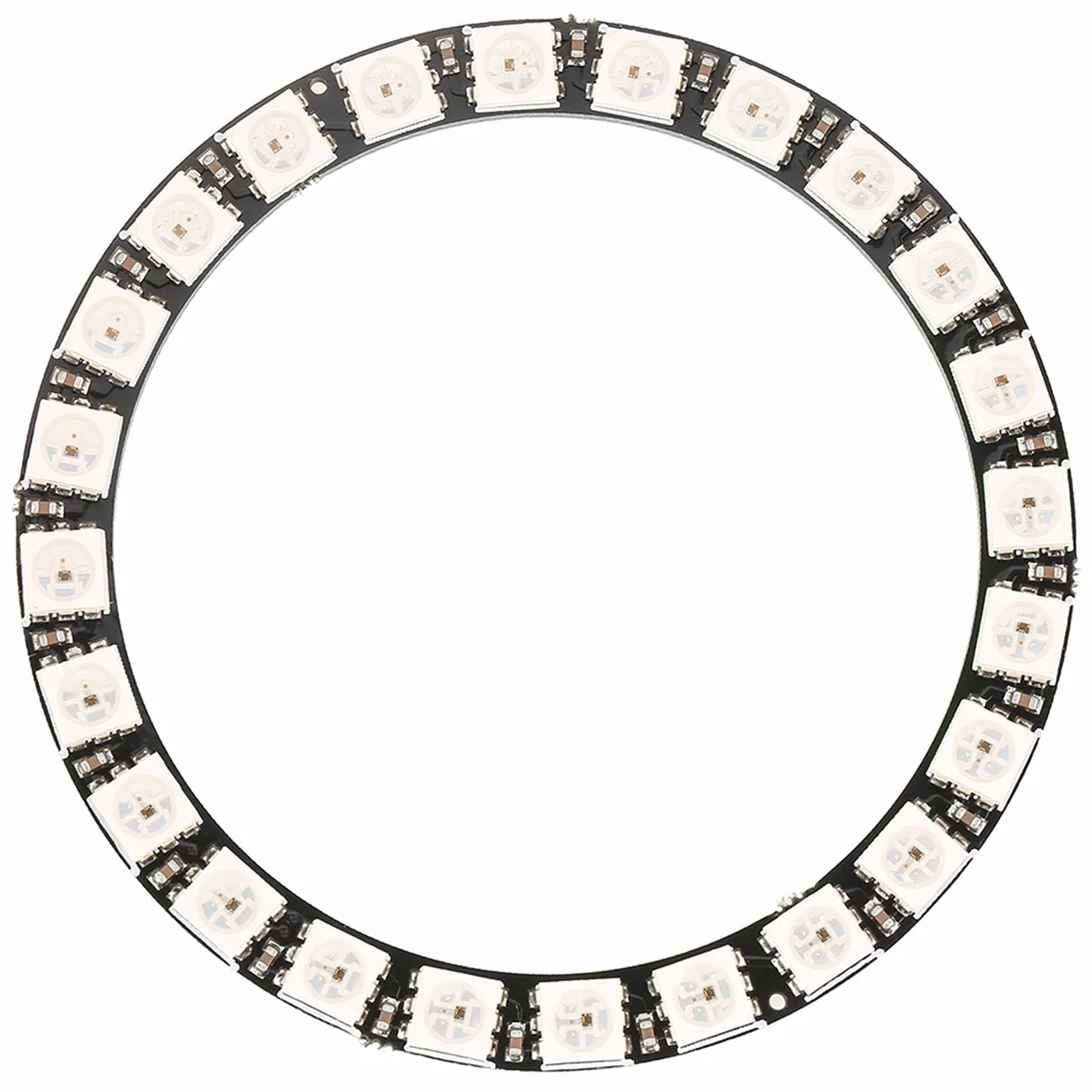WS2812 5050 RGB LED Ring 24-bitowa DC 5V