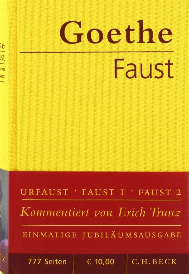 Faust Der Tragödie erster und zweiter Teil Urfaust Jubiläumsausgabe kommentiert von Erich Trunz