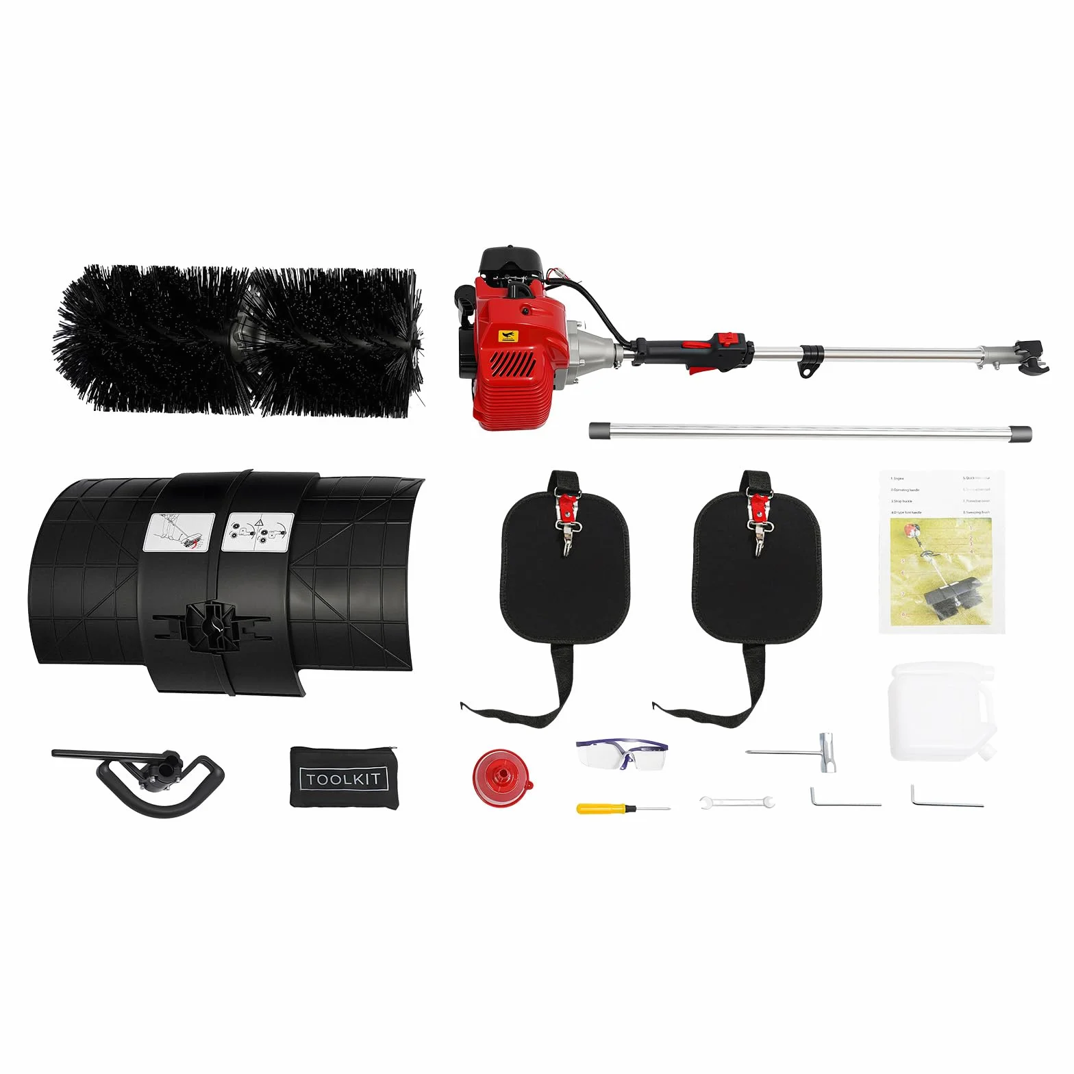Zamiatarka spalinowa 52 cm³ 2-suwowa 2,3 KM wałek 58 cm