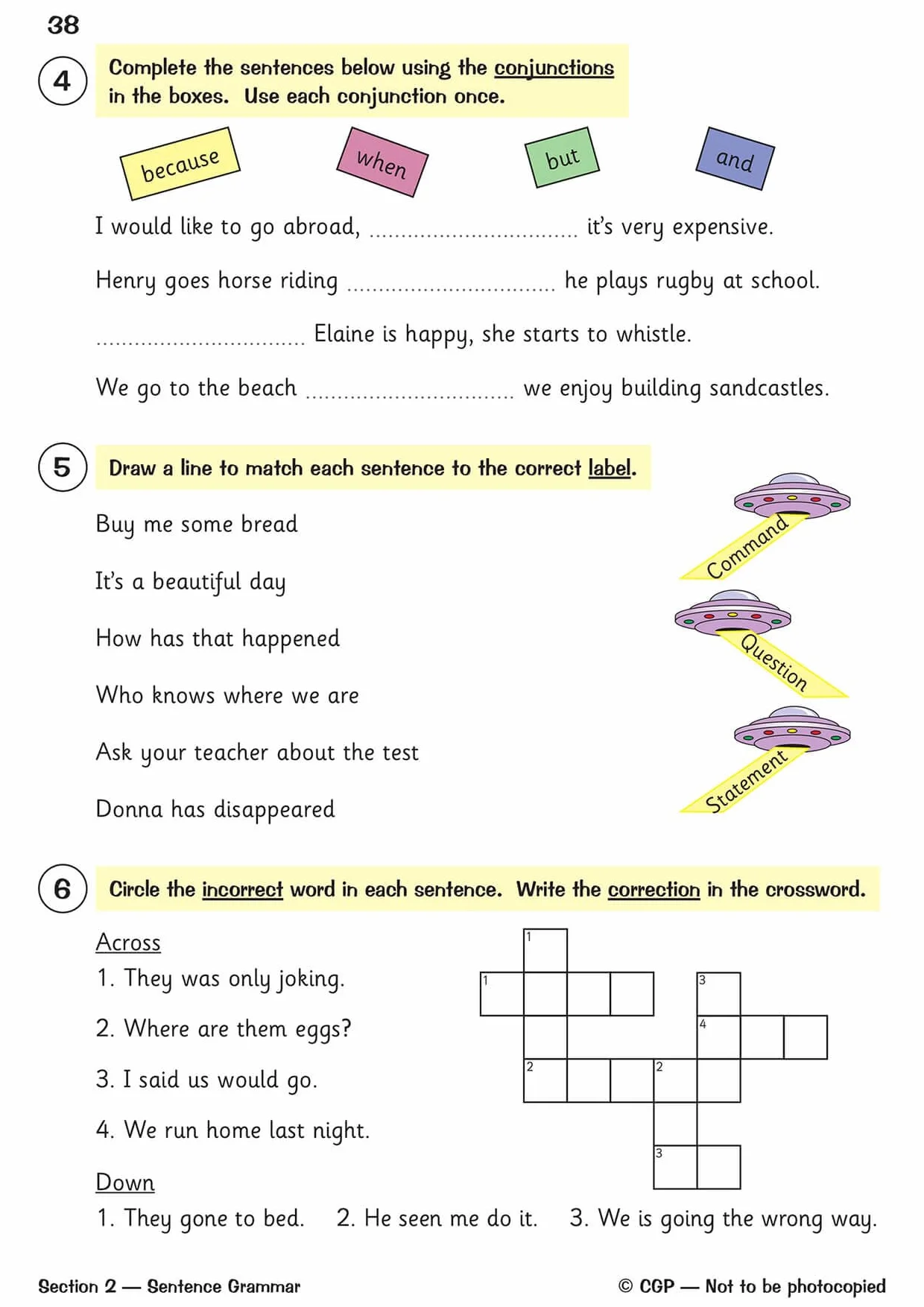 KS2 English Grammar Punctuation and Spelling Workbook Ages 7-11