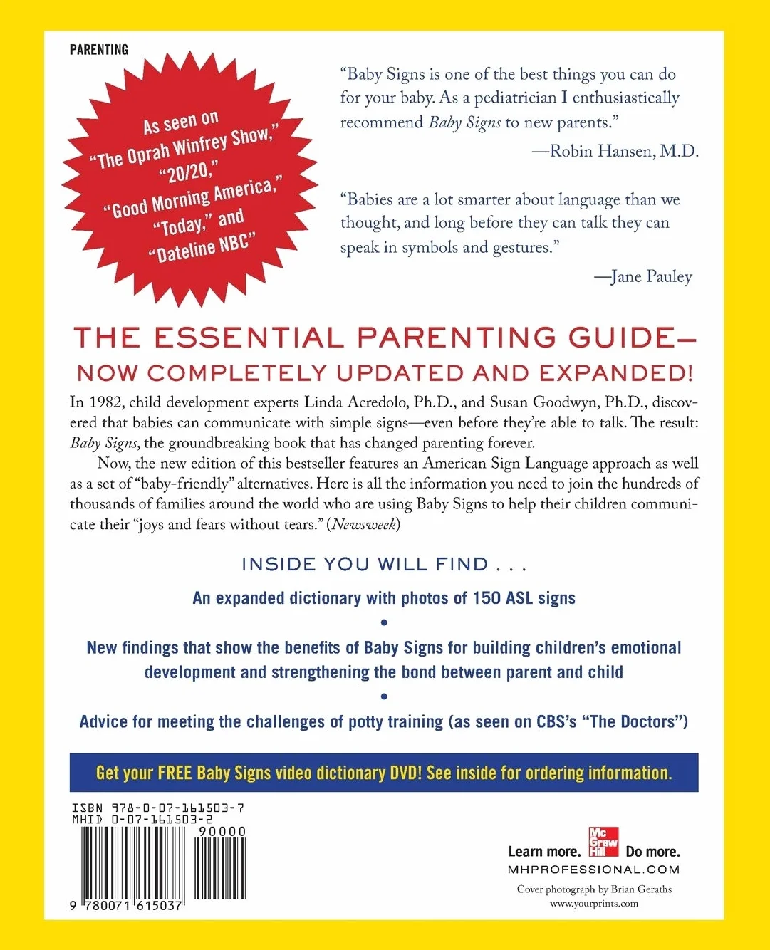 Baby Signs: How to Talk with Your Baby Before Your Baby Can Talk, Third Edition