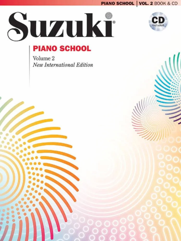 Suzuki piano school new international edition - volume 2 (book/cd) piano+cd