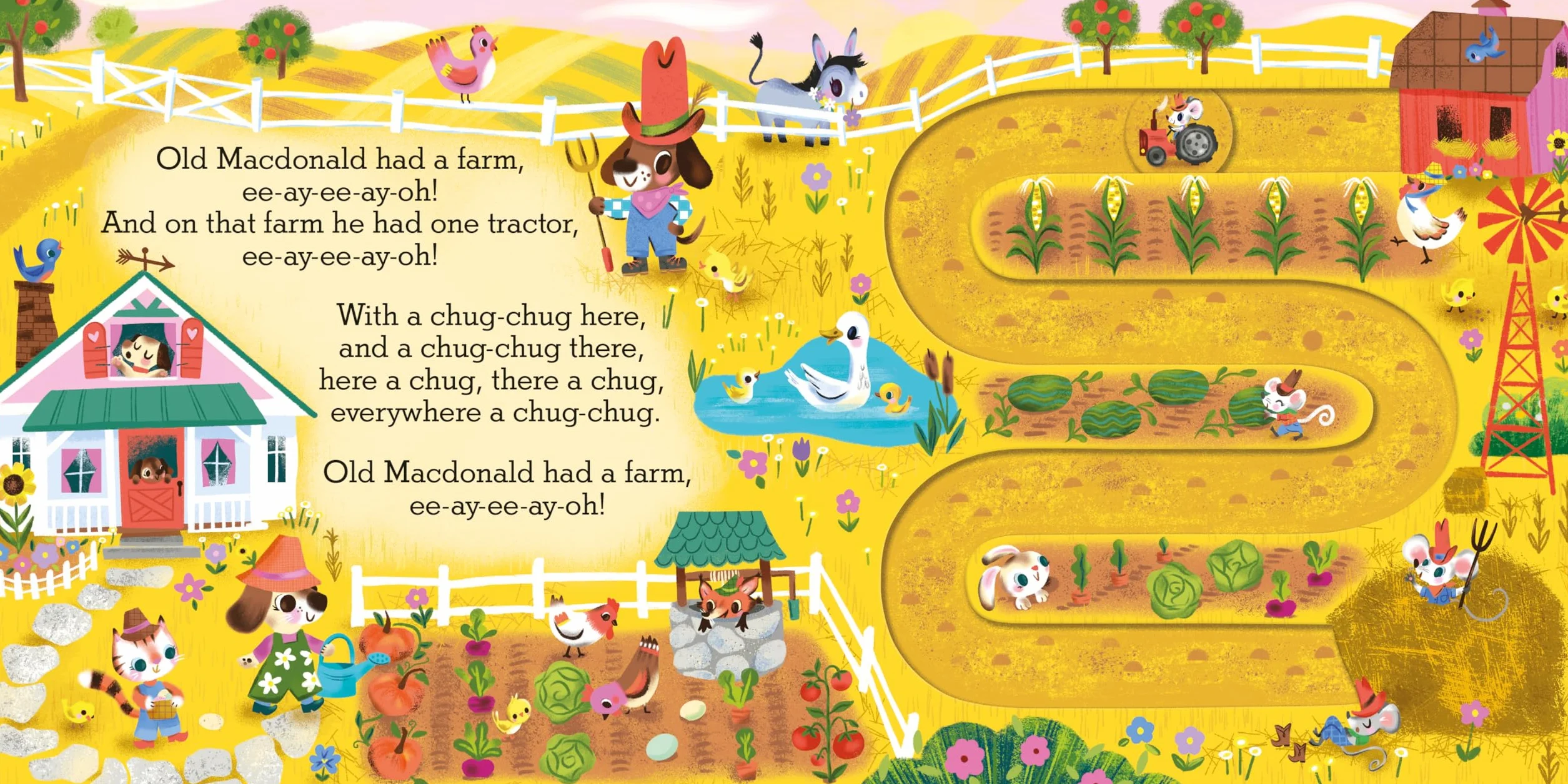 Old Macdonald had a Farm: A Slide and Count Book