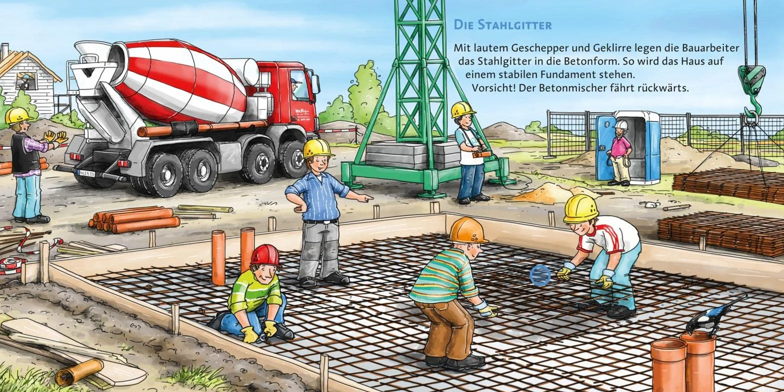Hör mal (Soundbuch): Auf der Baustelle - Zum Hören, Schauen und Mitmachen ab 2 Jahren