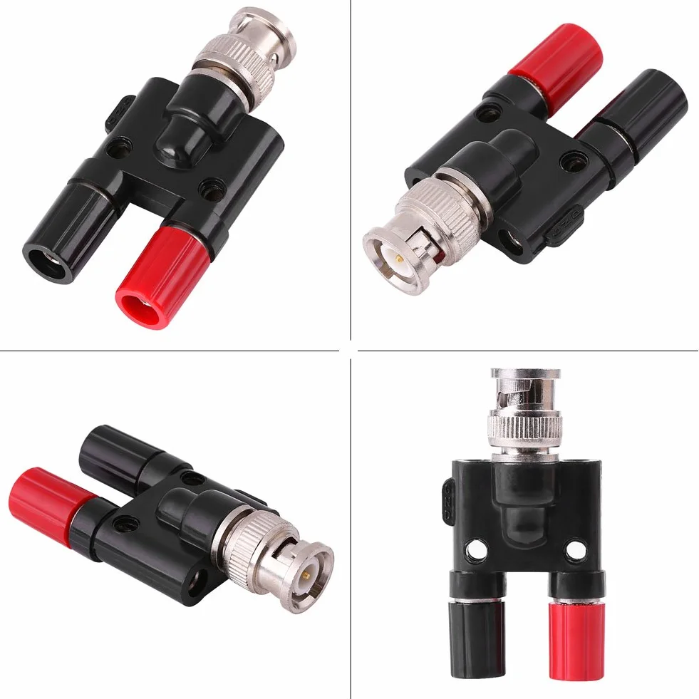 4 mm adapter do wtyczki bananowej adapter Professional, HT311 BNC do wtyku bananowego adapter do oscyloskopu