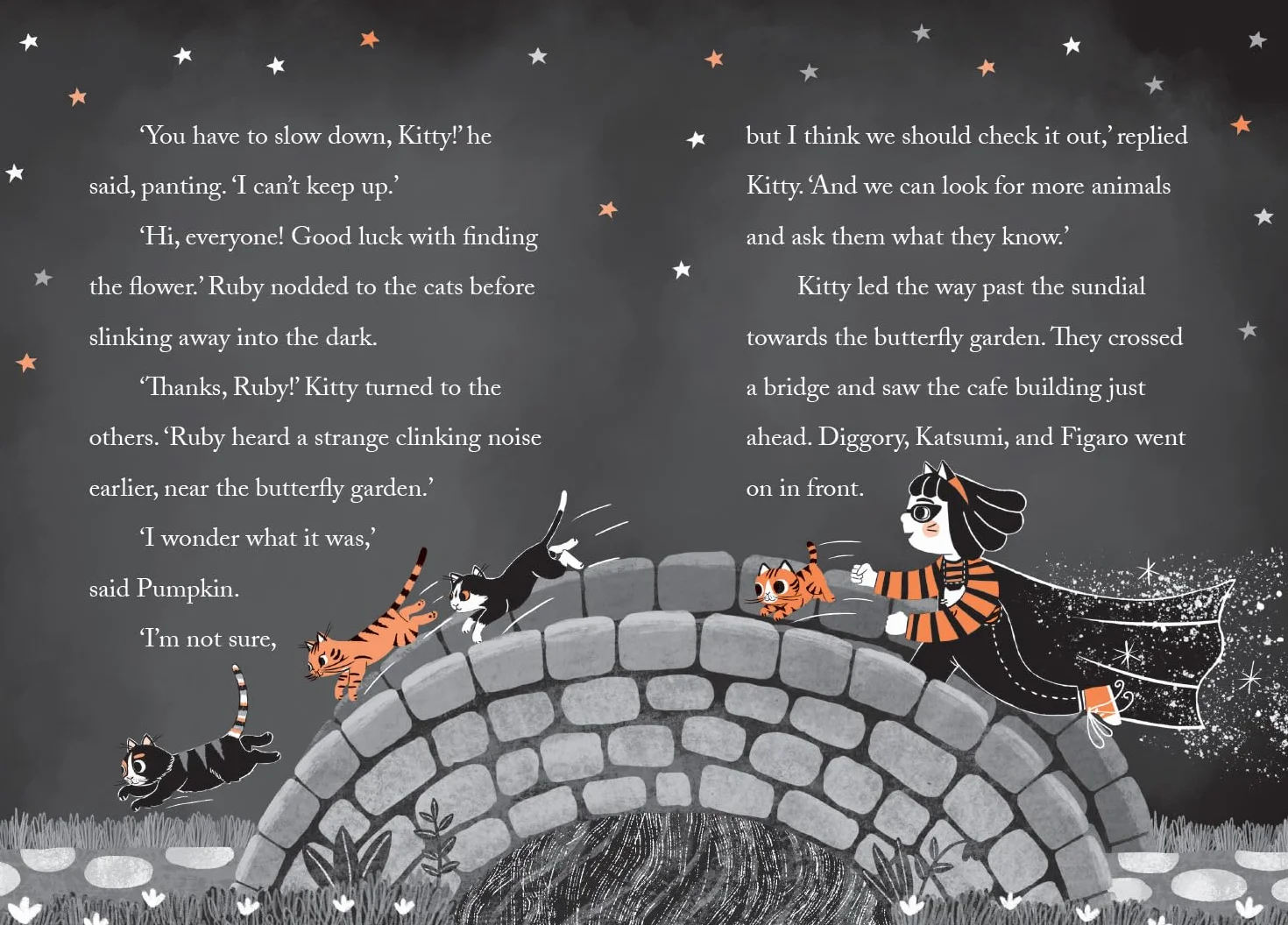 Kitty and the Moonflower Mystery: Book 17 - Purrrfect Series for Confident Readers by Paula Harrison
