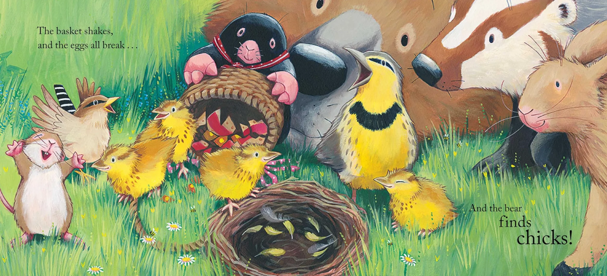 Bear Finds Eggs Easter Picture Book