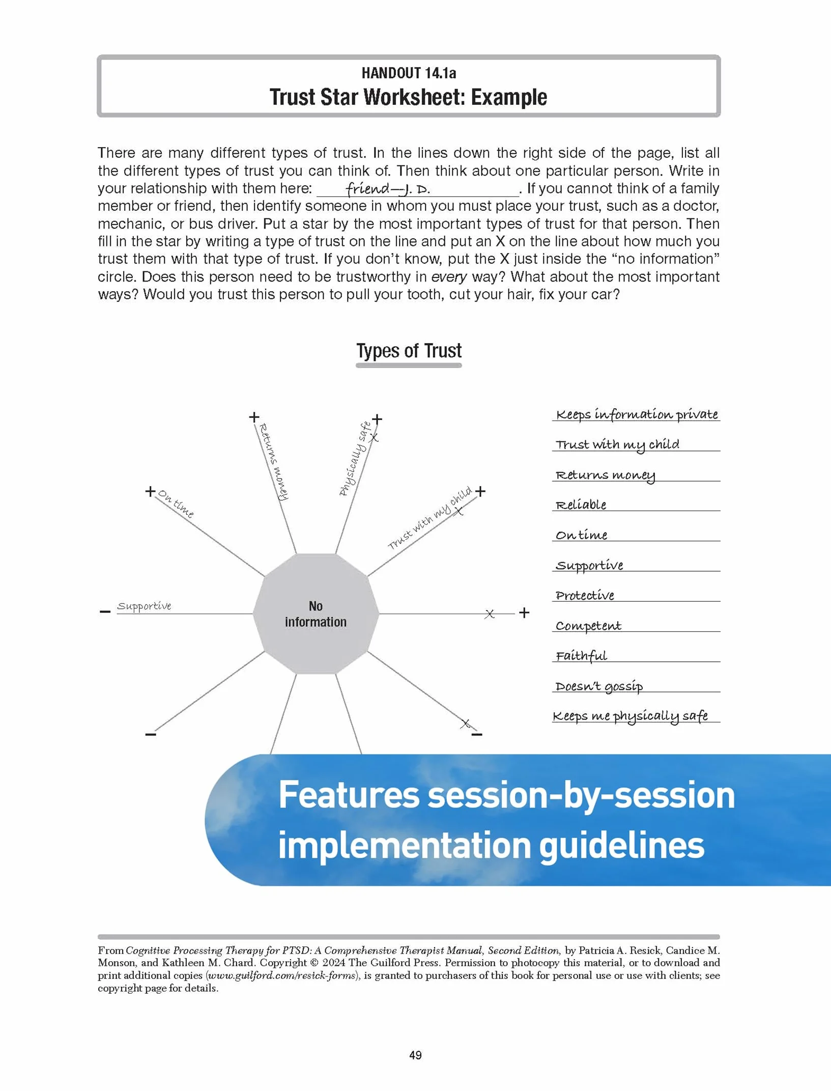 Cognitive Processing Therapy for PTSD, Second Edition: A Comprehensive Therapist Manual