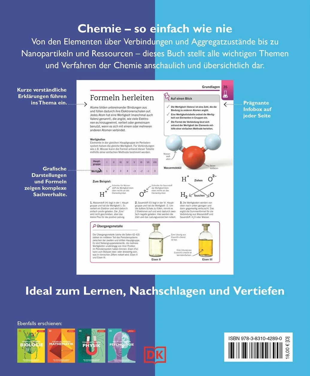 Visuelles Wissen. Chemie: Der anschauliche Einstieg in alle Themenbereiche