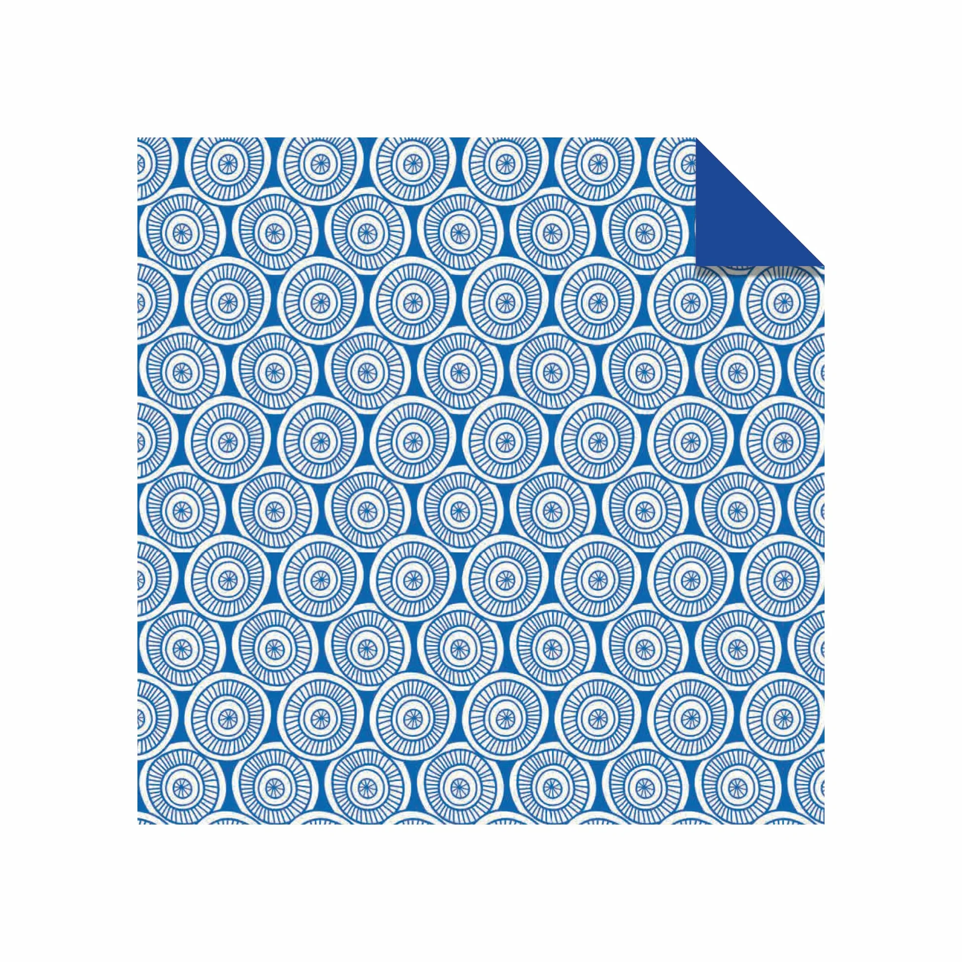 Origami Paper 200 Sheets 6" (15 cm) Double Sided Blue White Patterns 12 Designs