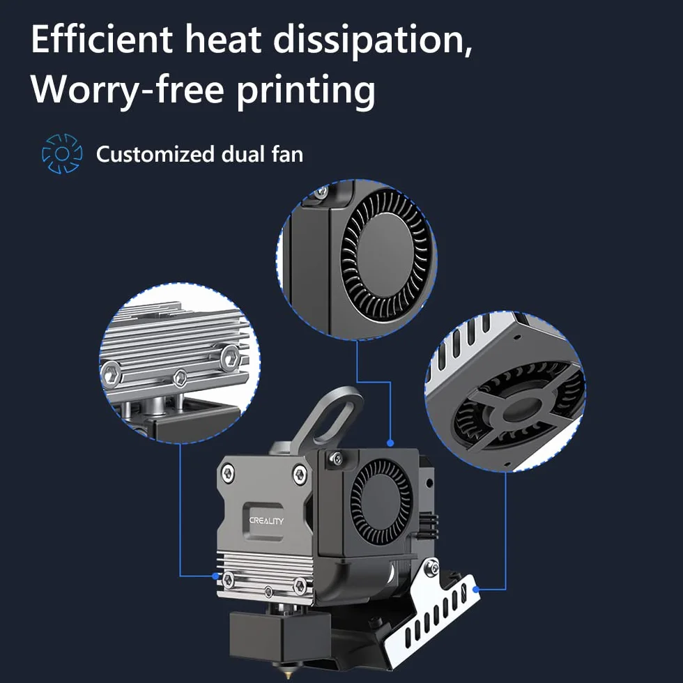 Creality Sprite Pro Direct Drive Metal Extruder Zestaw 300℃ 80N Do Ender 3 V2