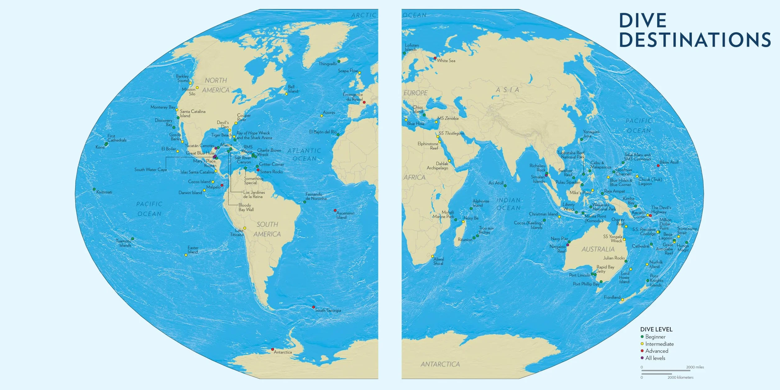 100 Dives of a Lifetime: The World's Ultimate Underwater Destinations
