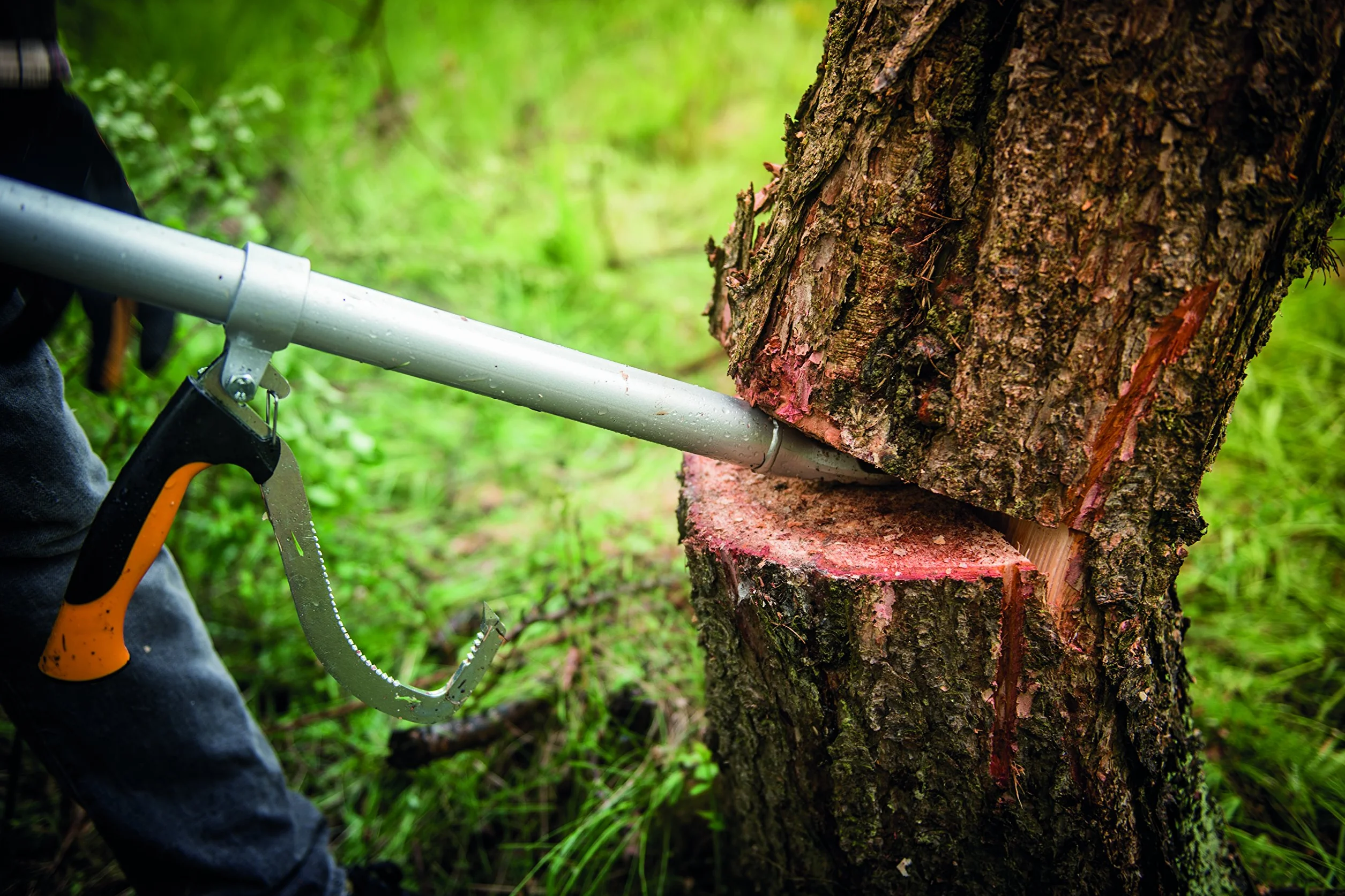 Fiskars WoodXpert Dźwignia-obracak do podnoszenia pni 115 cm czarna pomarańczowa srebrna
