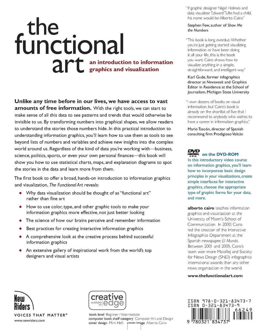 The Functional Art: An introduction to information graphics and visualization