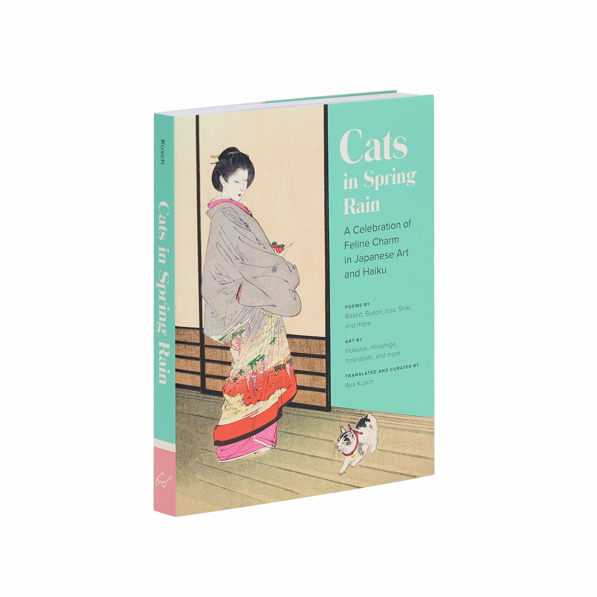 Cats in Spring Rain: Japanese Art & Haiku Feline Charm