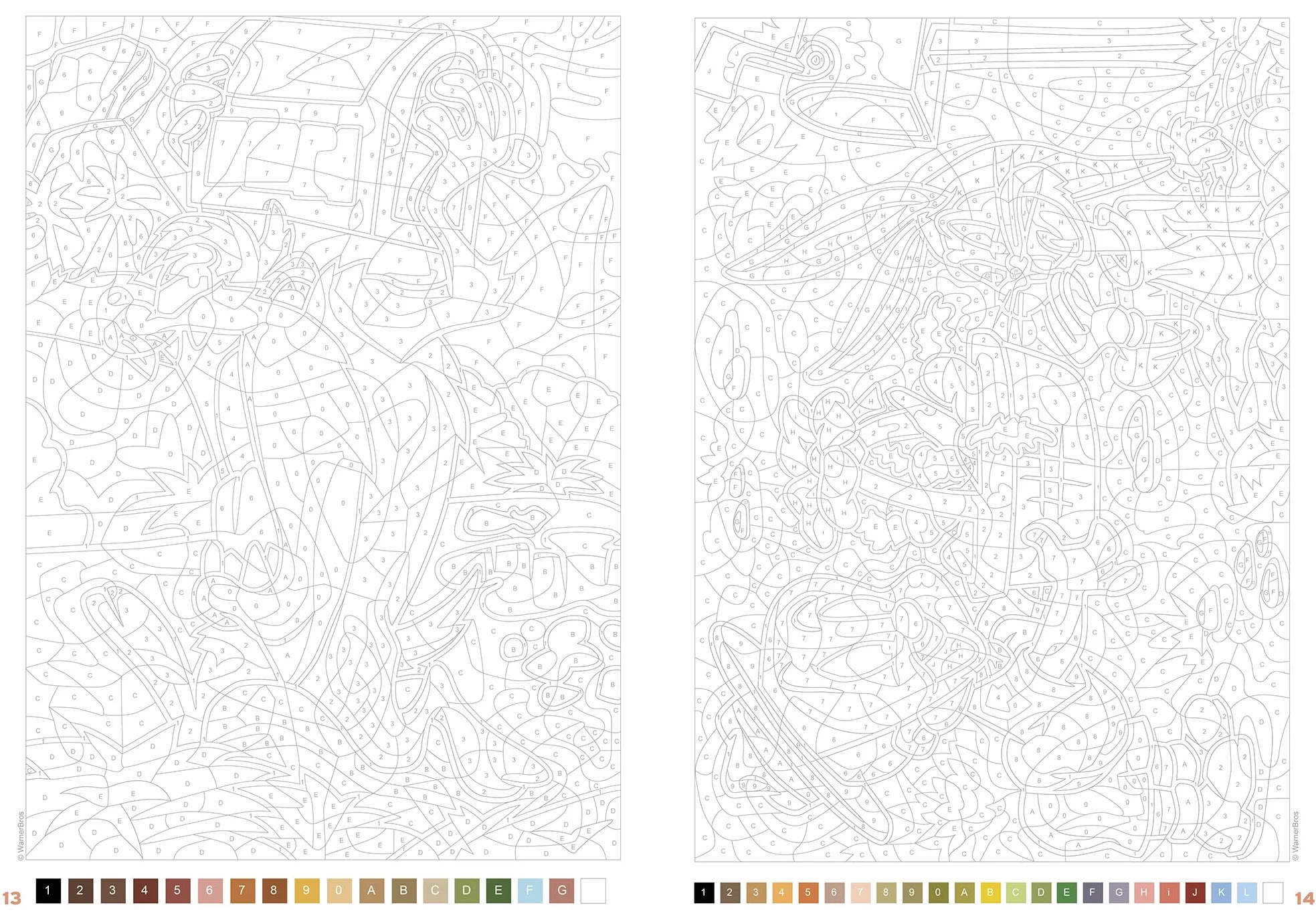 Coloriages mystères - Looney Tunes T3: Tome 3