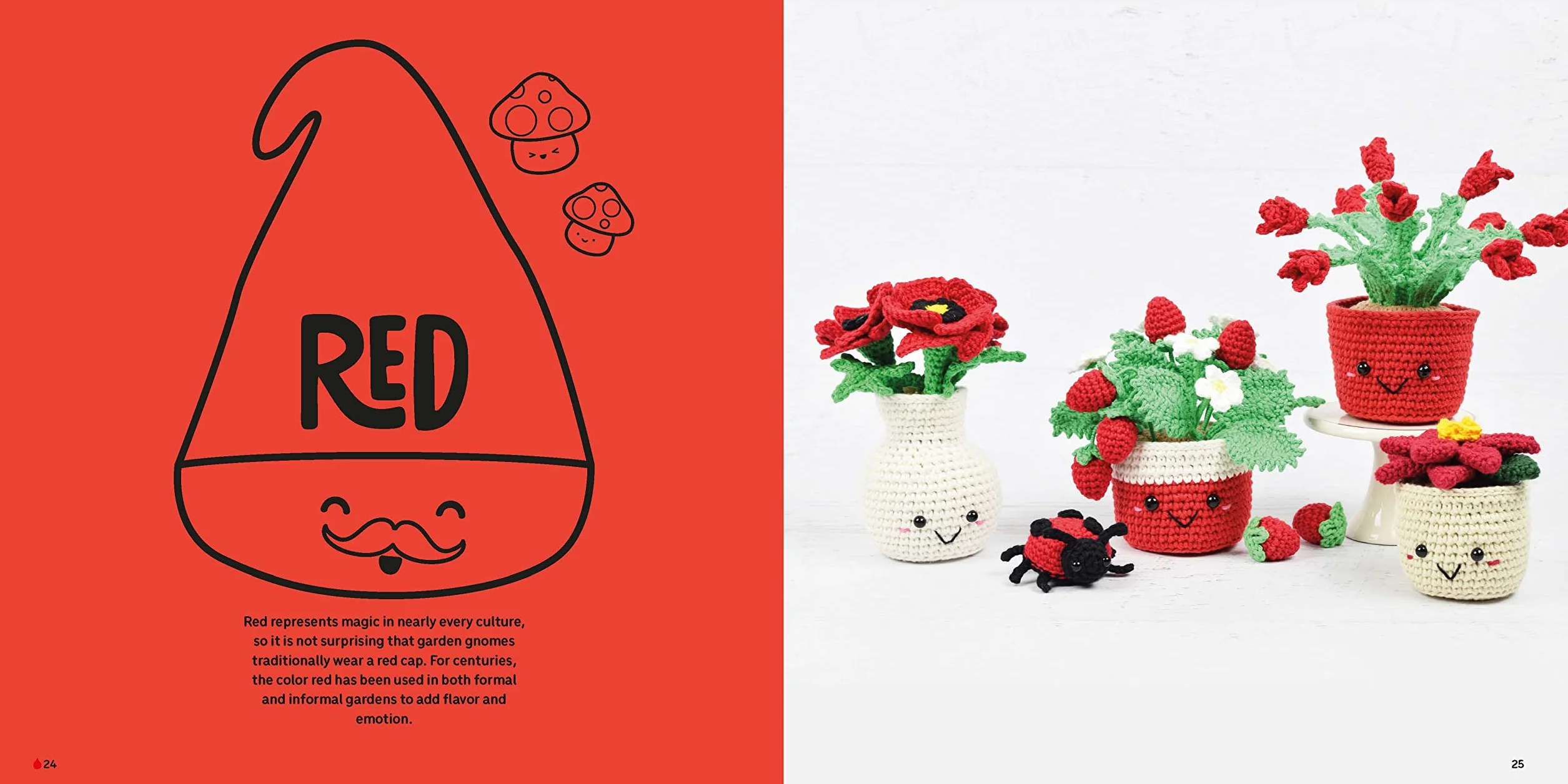 Kawaii Crochet Garden: 40 Super Cute Amigurumi Patterns for Plants and More