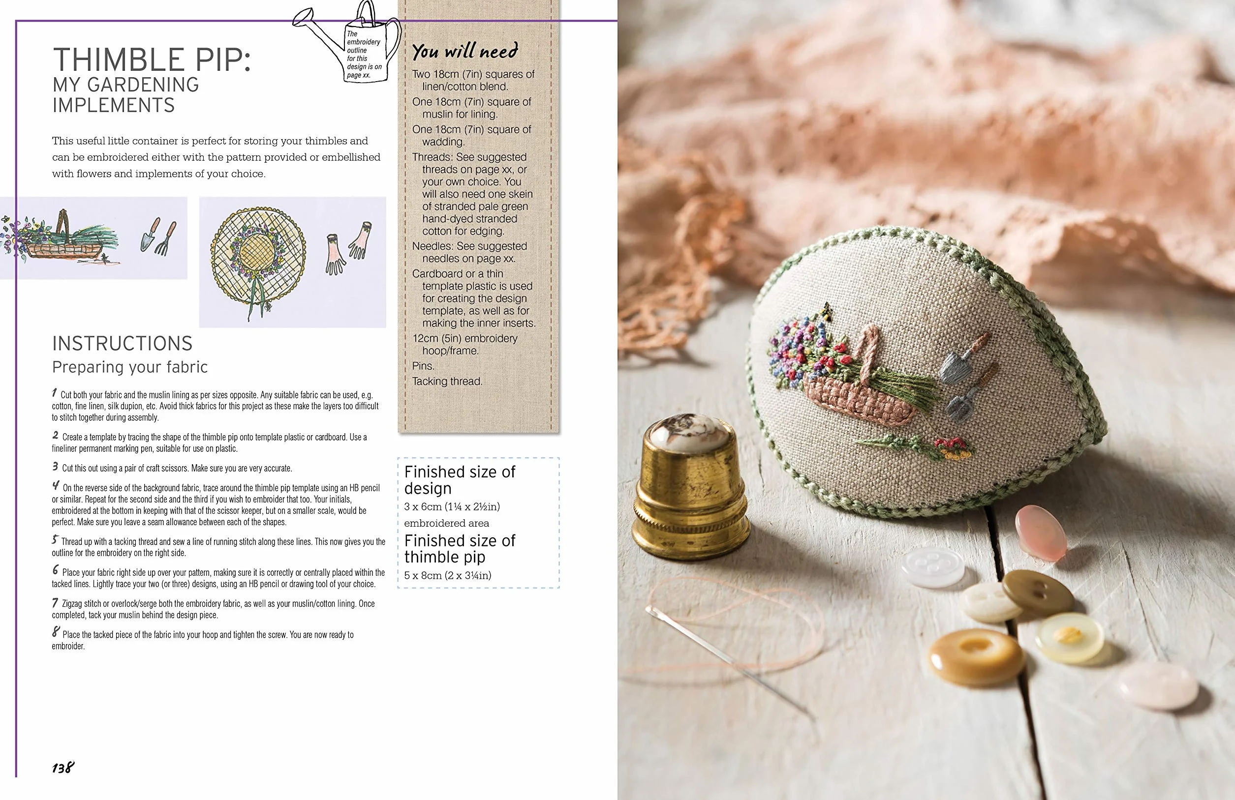 Embroidered Country Gardens: Hand-Stitched Floral Designs Inspired by Nature