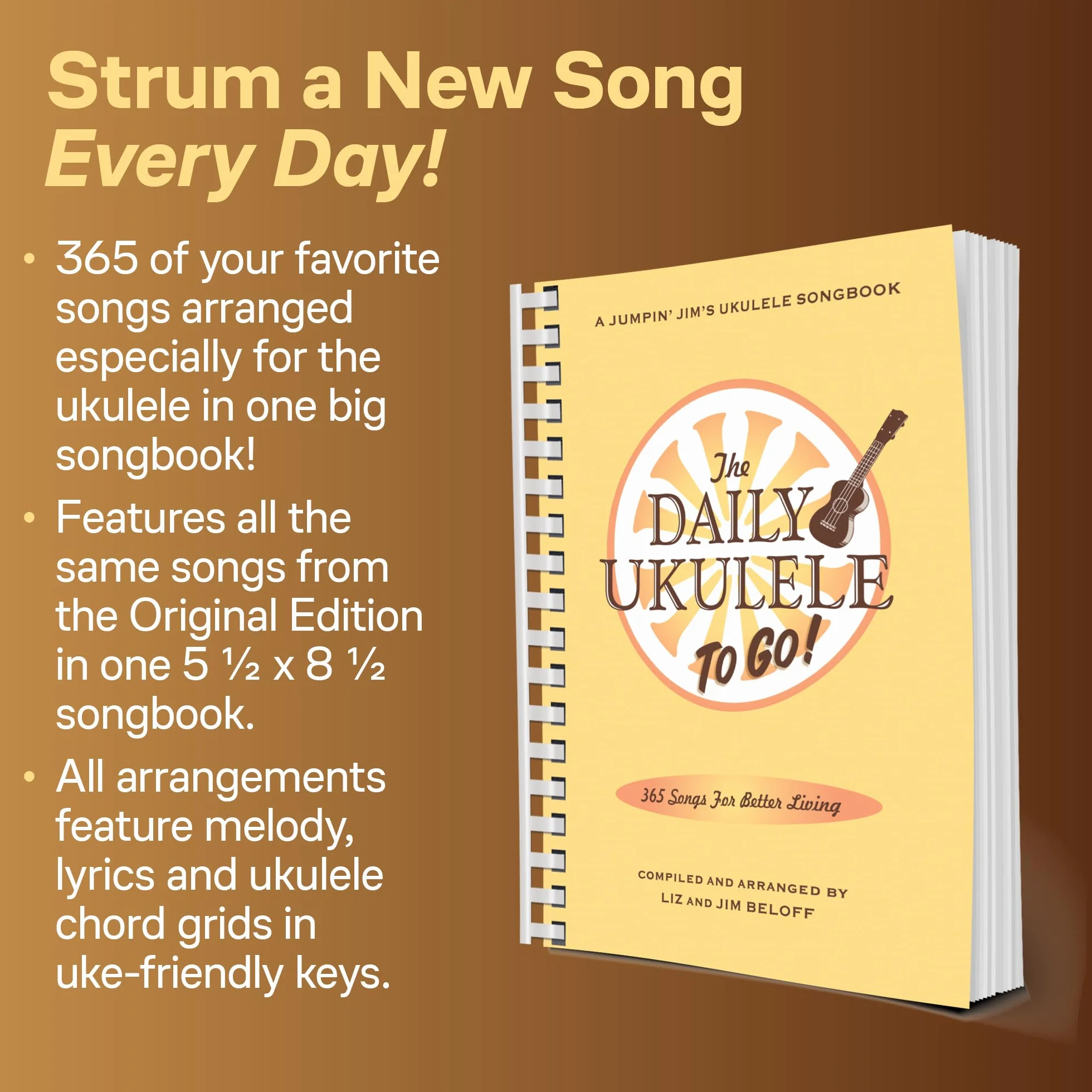 The Daily Ukulele: To Go!: Portable Edition