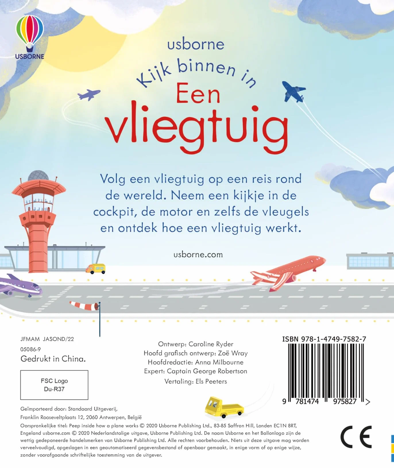 Een vliegtuig: Kijk binnen in...