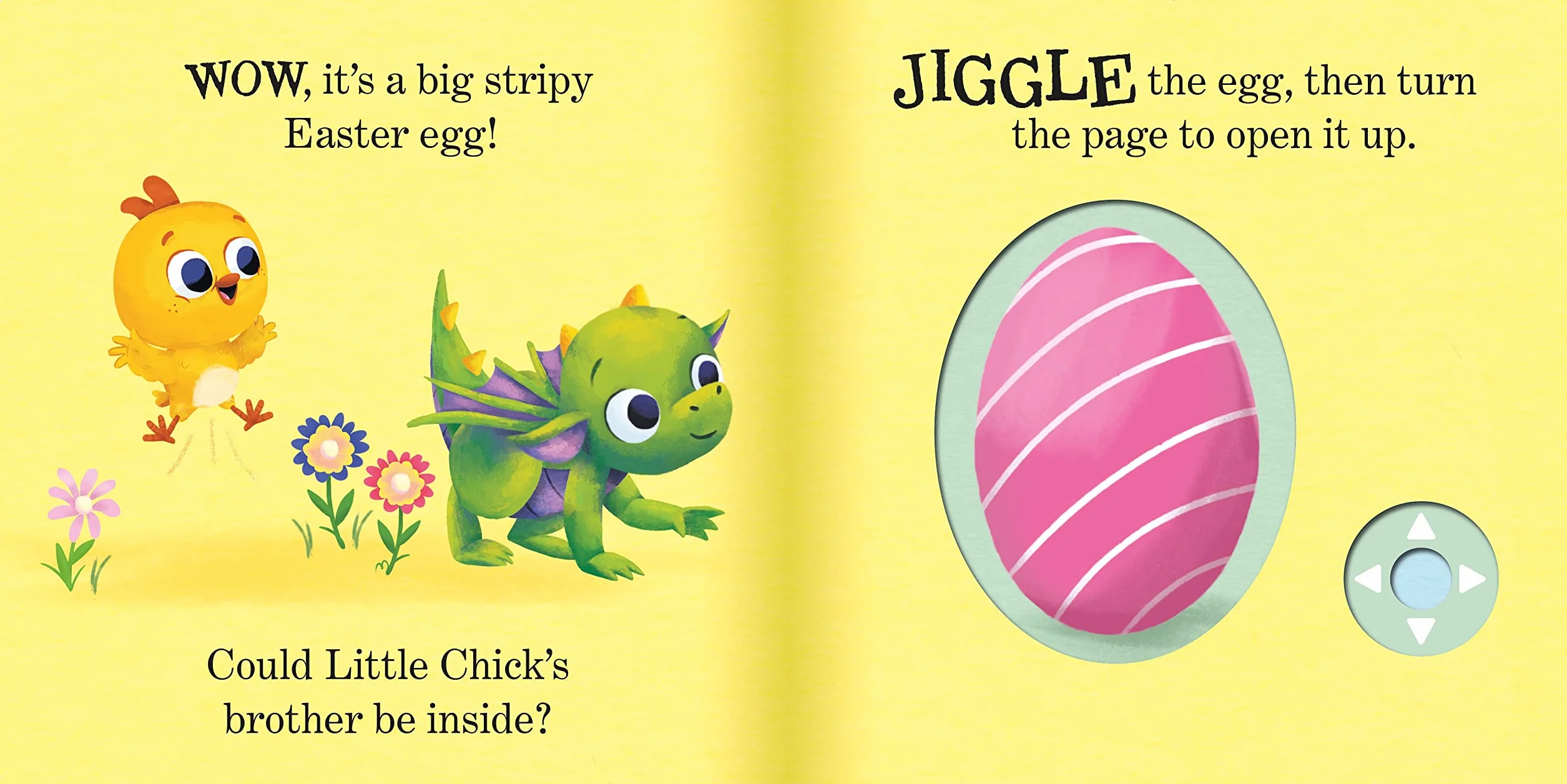 There's a Little Chick In Your Book: Interactive Easter Board Book