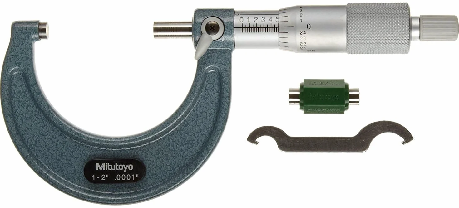Mitutoyo 103-132 mikrometr 1-2" z 0,0001" dyplomem