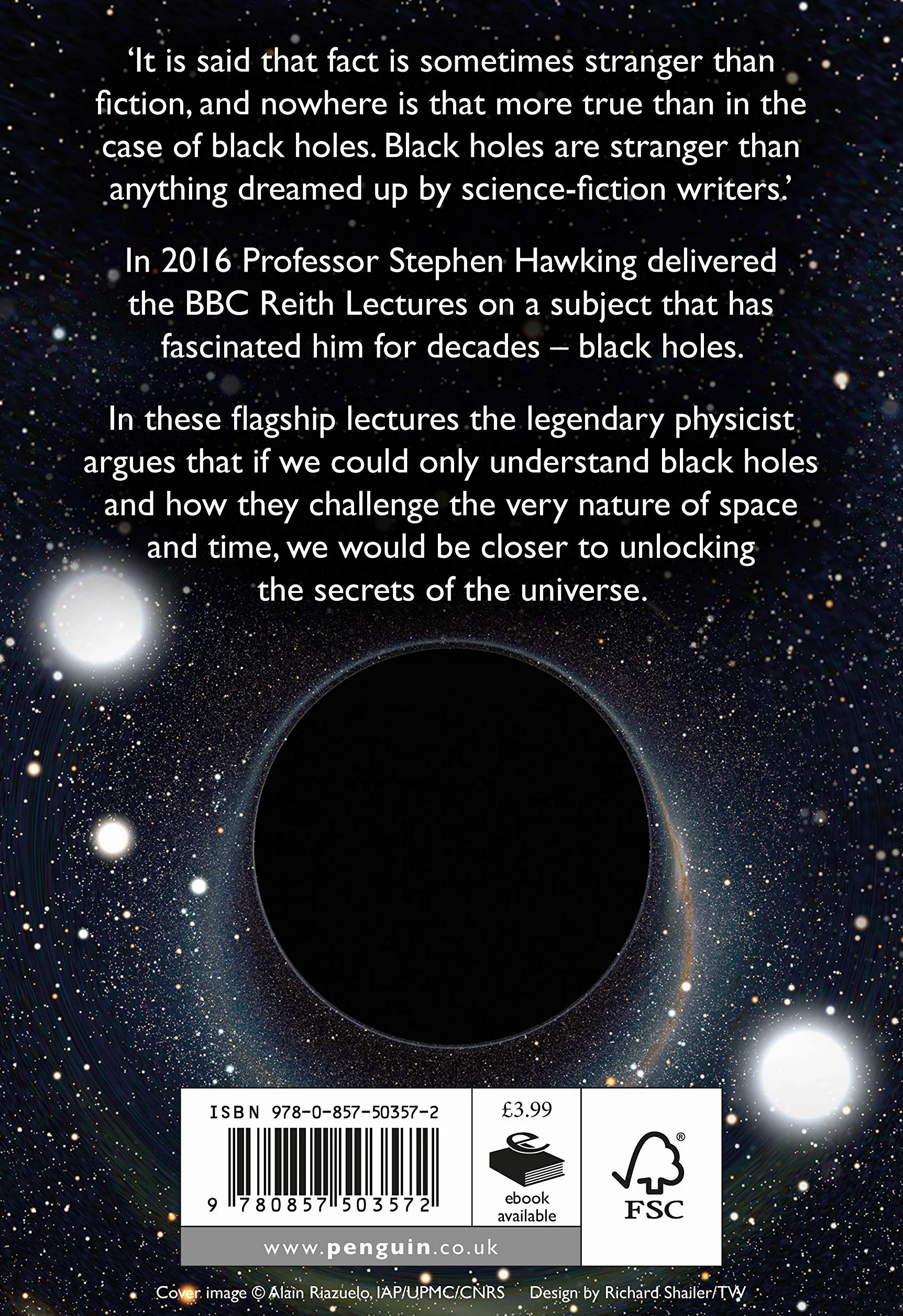 Black Holes: The Reith Lectures