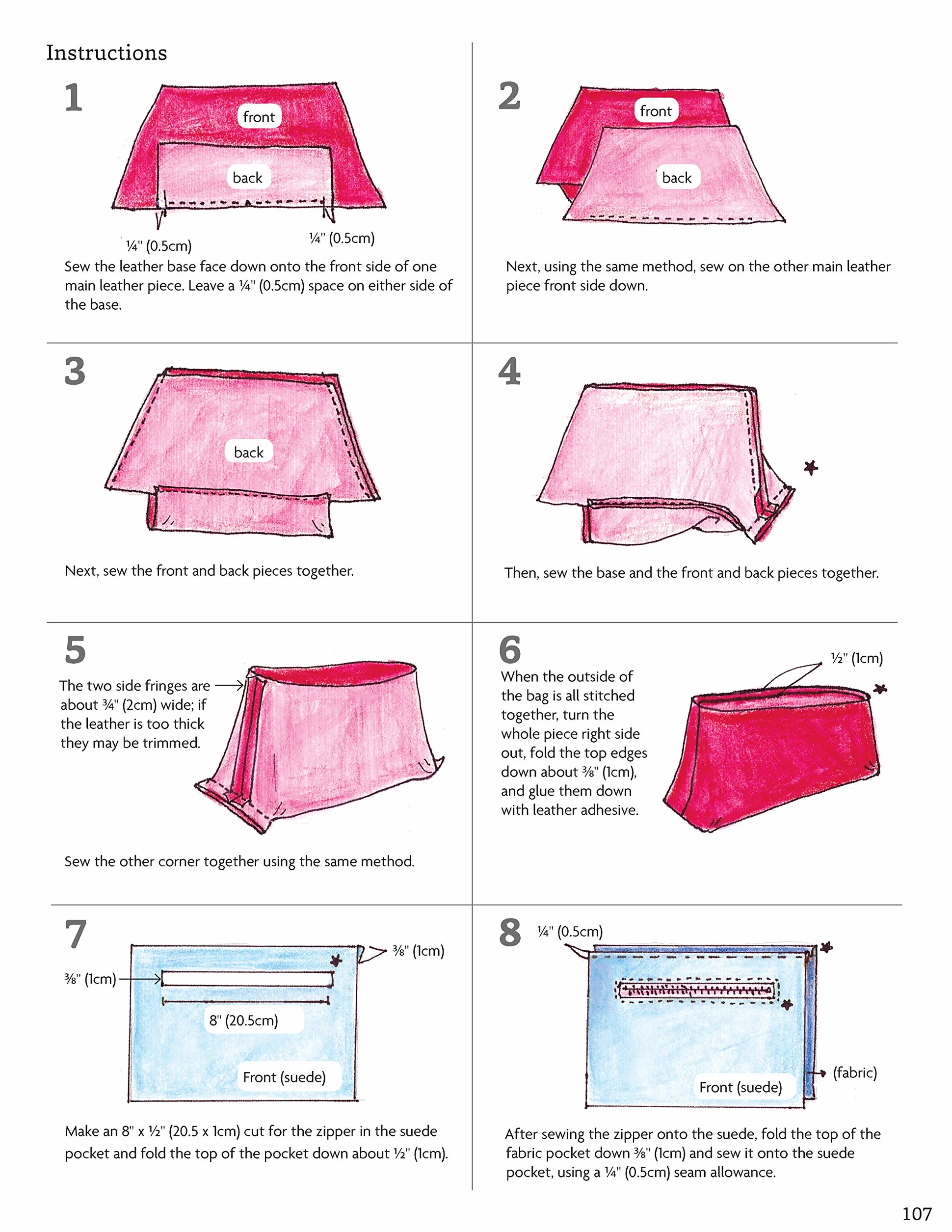 Handmade Leather Bags Accessories