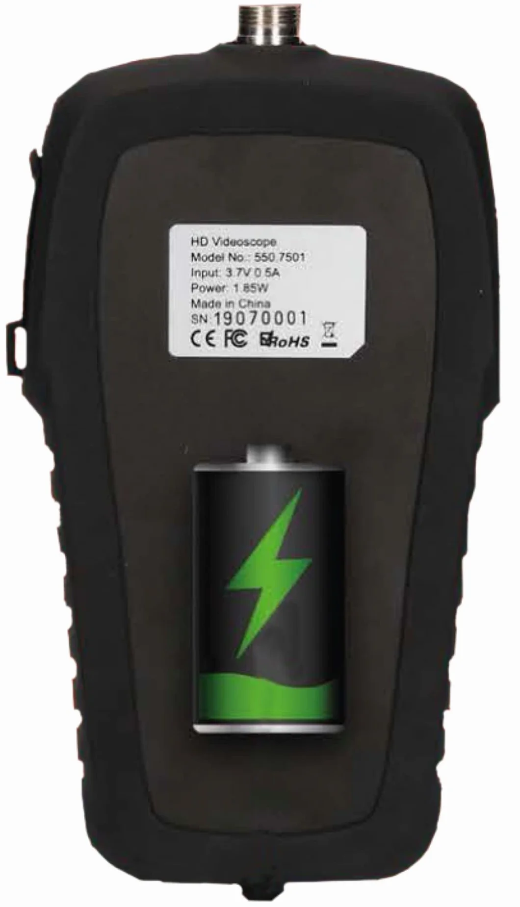 KS Tools 550.7500 Zestaw wideoskop HD Ø 6,0 mm 0° i 90° sonda z kamerą przednią HD, 5-szt