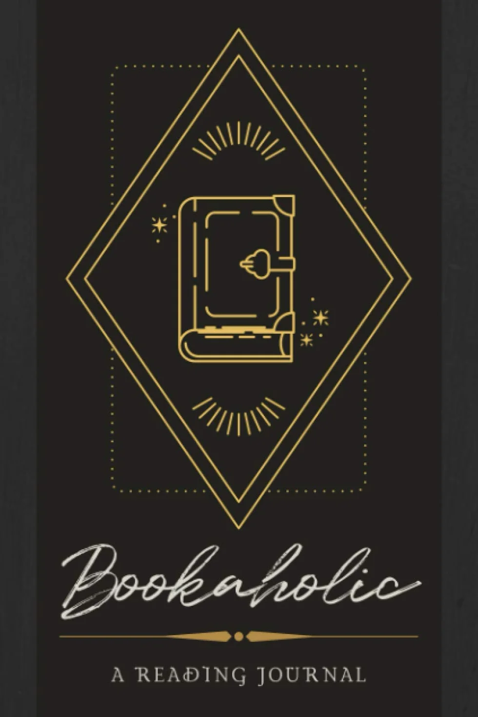 Bookaholic Reading Journal | Reader's Logbook to Track Reading & Write Reviews