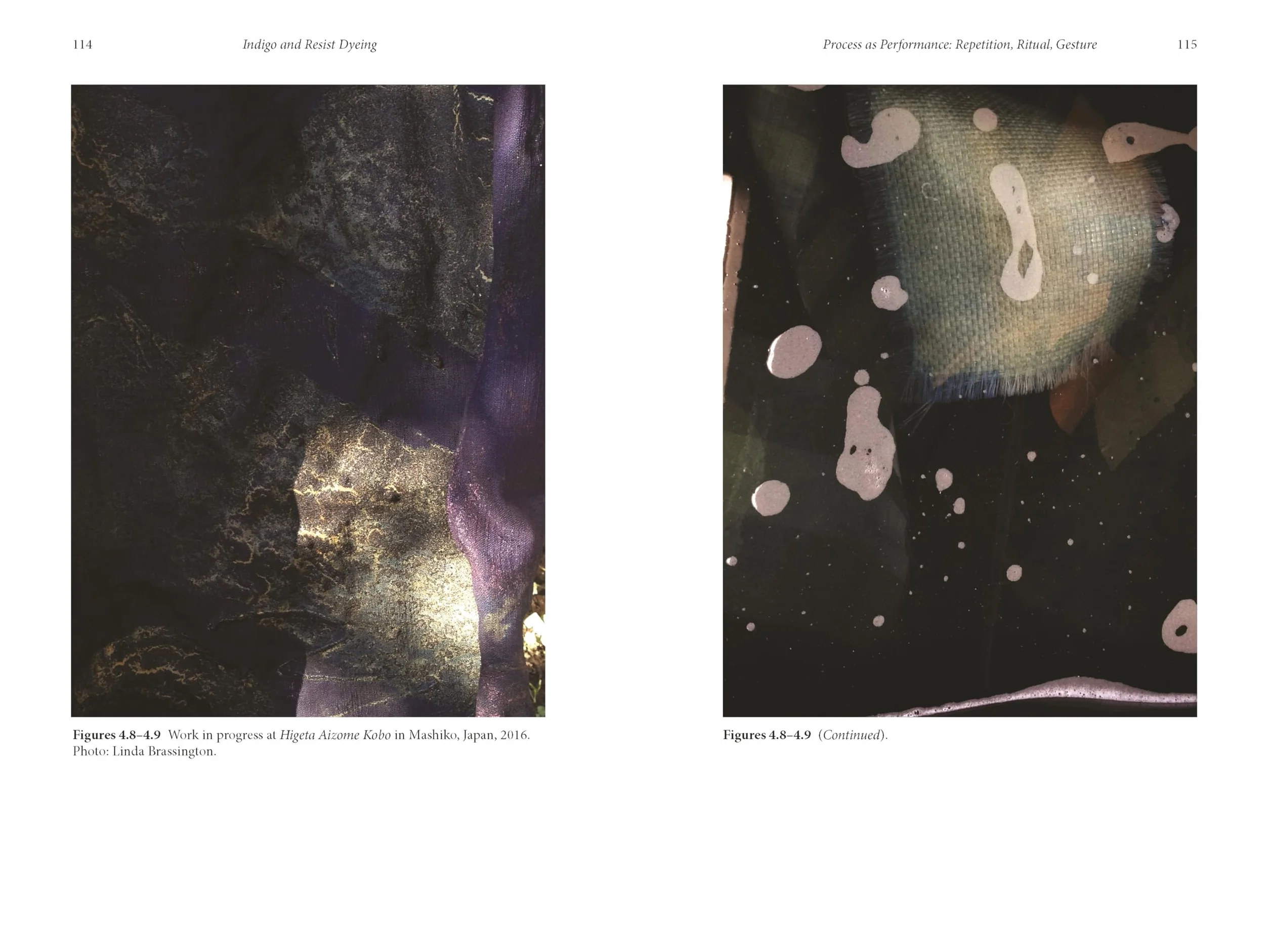 Indigo and Resist Dyeing: Performance, Metaphor and Materiality in Contemporary Cloth